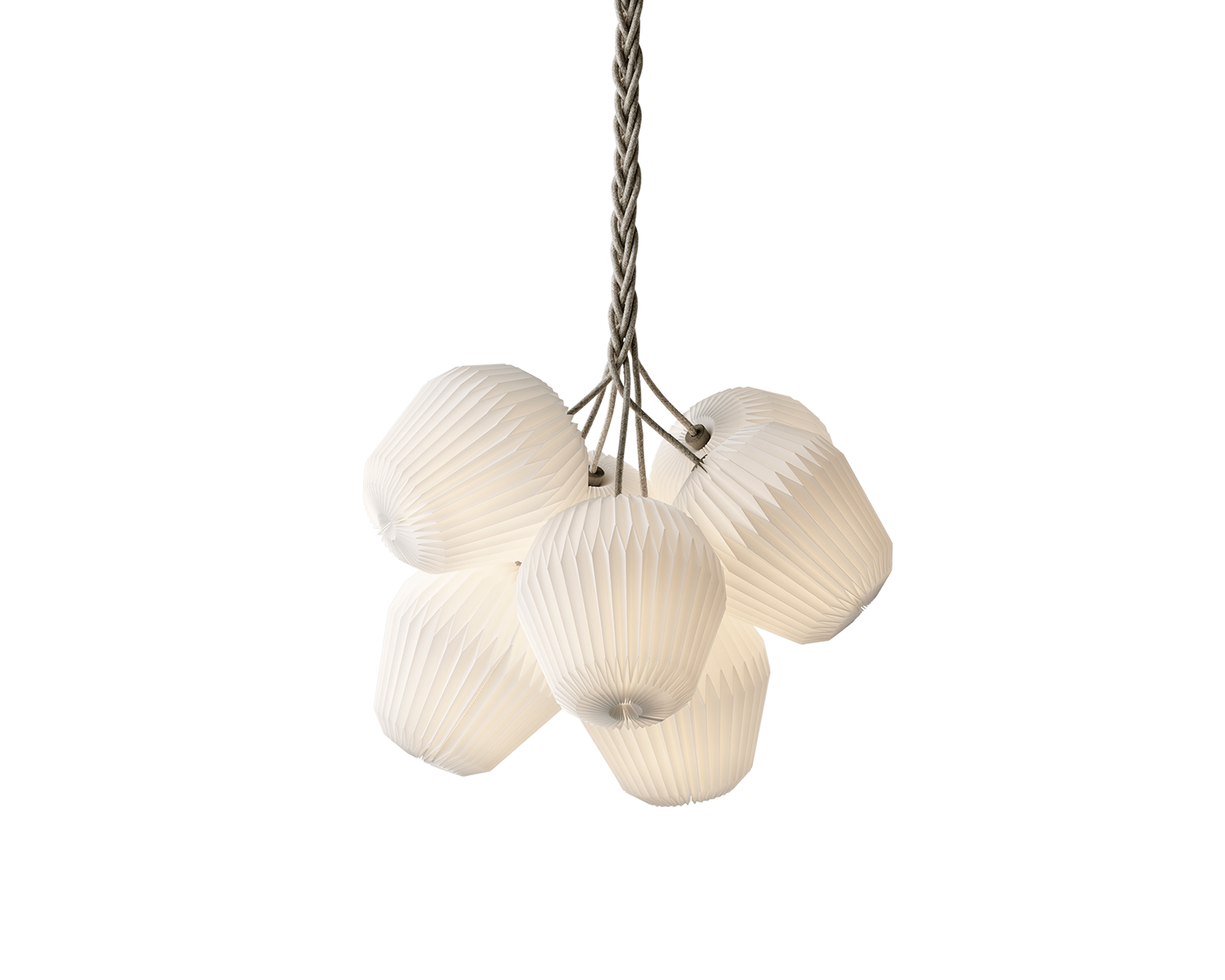 Hanging Lamp MODEL 130 BOUQUET 7 white