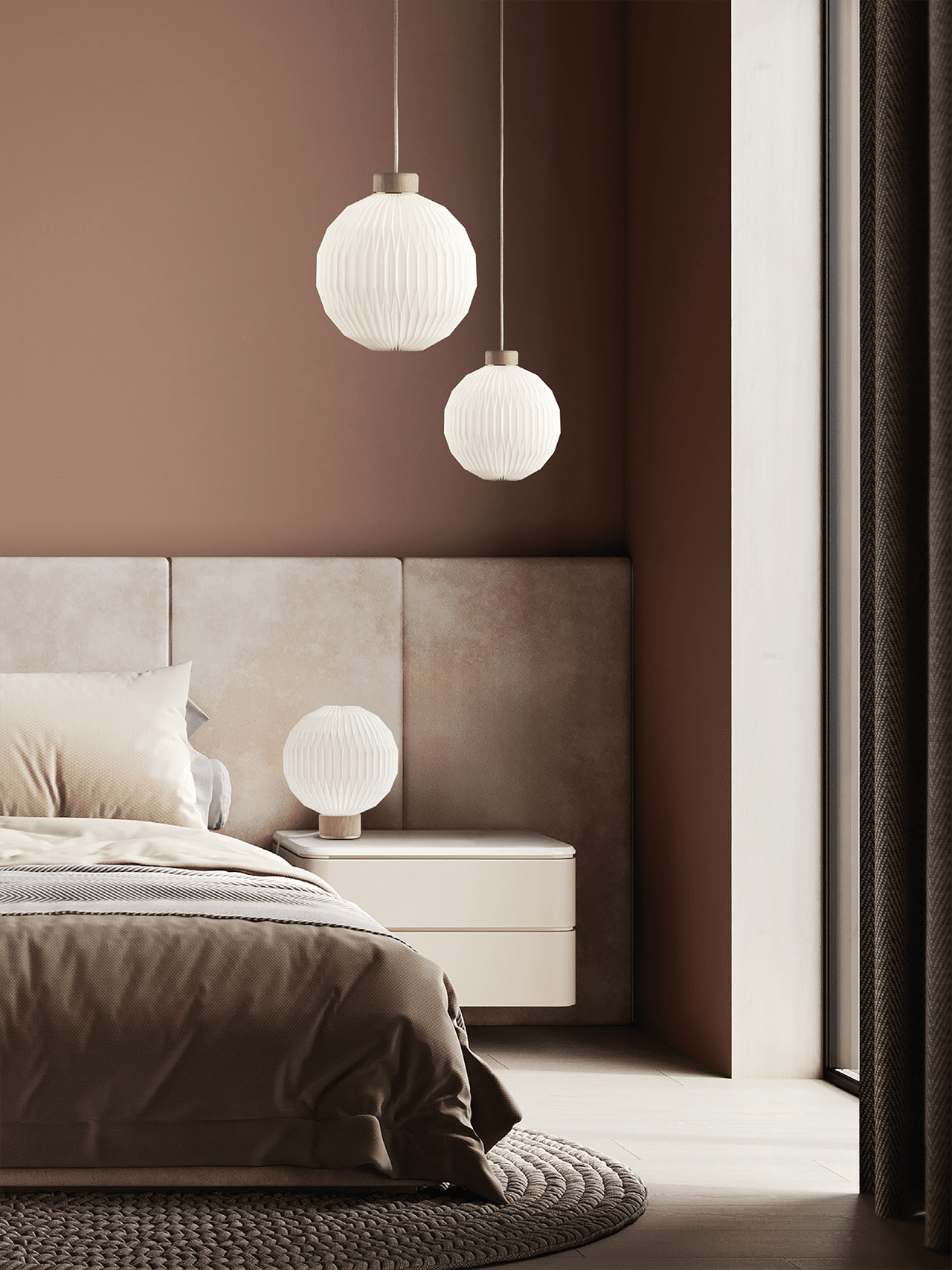 Pendelleuchte MODELL 180 weiß