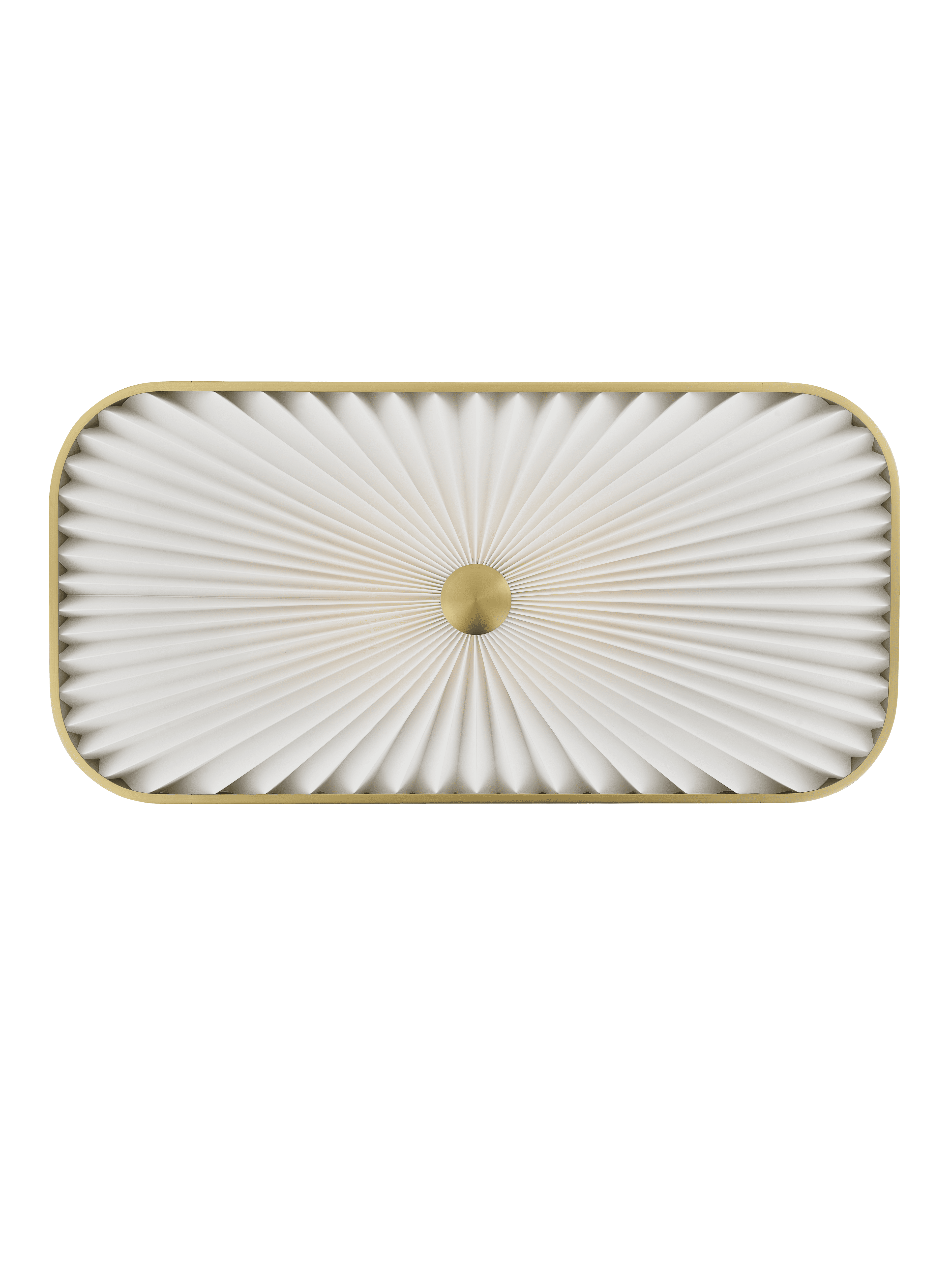 Pendelleuchte MODELL 197 CELINE weiß mit Gold