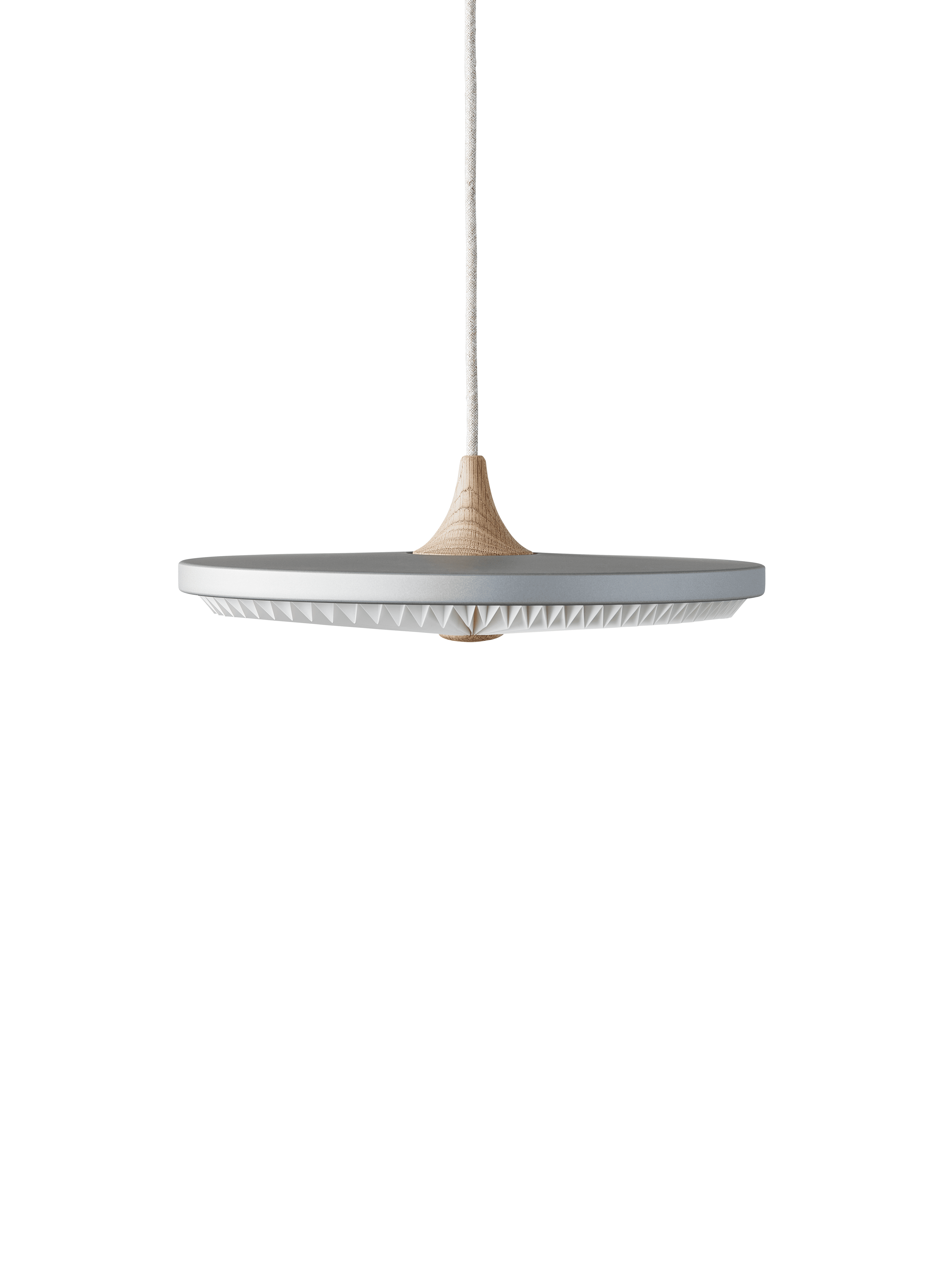 Pendelleuchte MODELL 198 SOLEIL helles Eichenholz