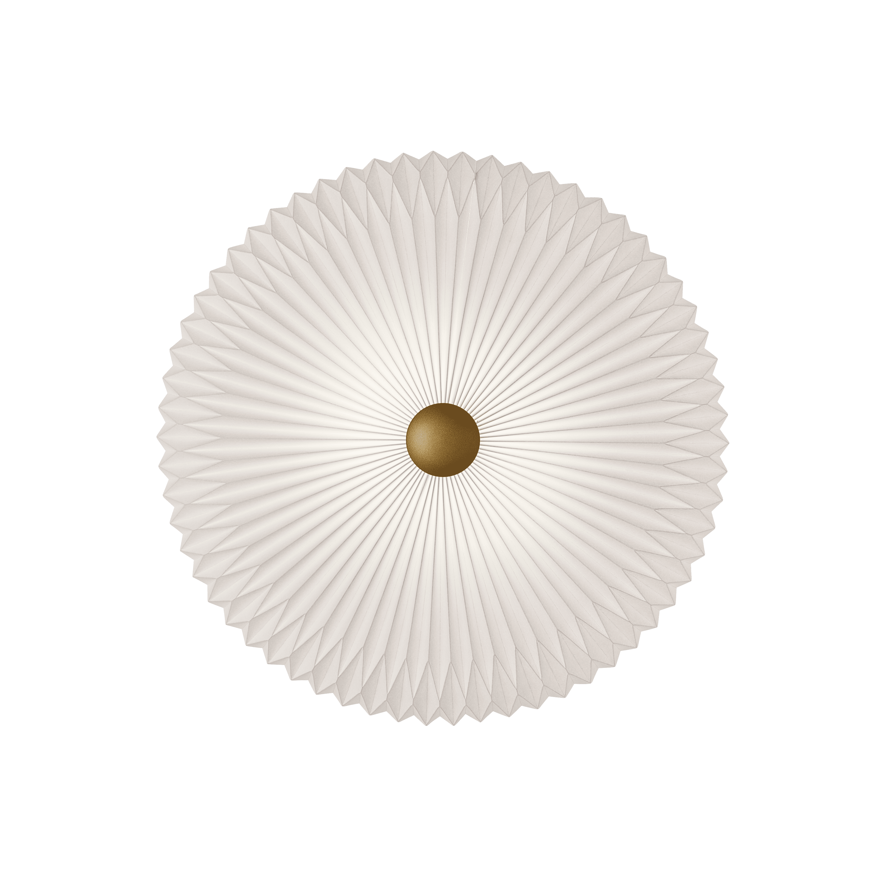 Wandleuchte MODELL 23 weiß mit Gold