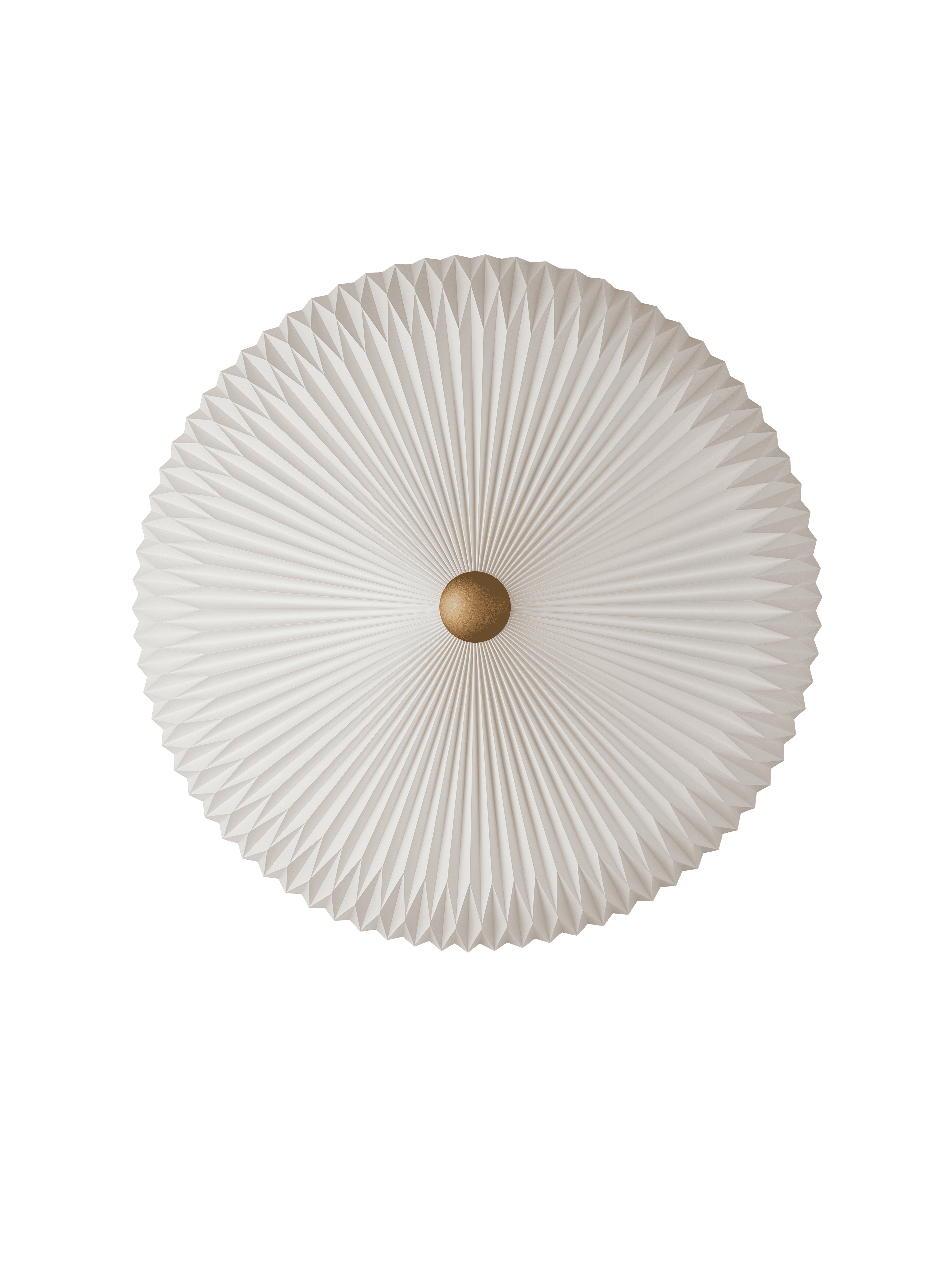 Wandleuchte MODELL 23 weiß mit Gold