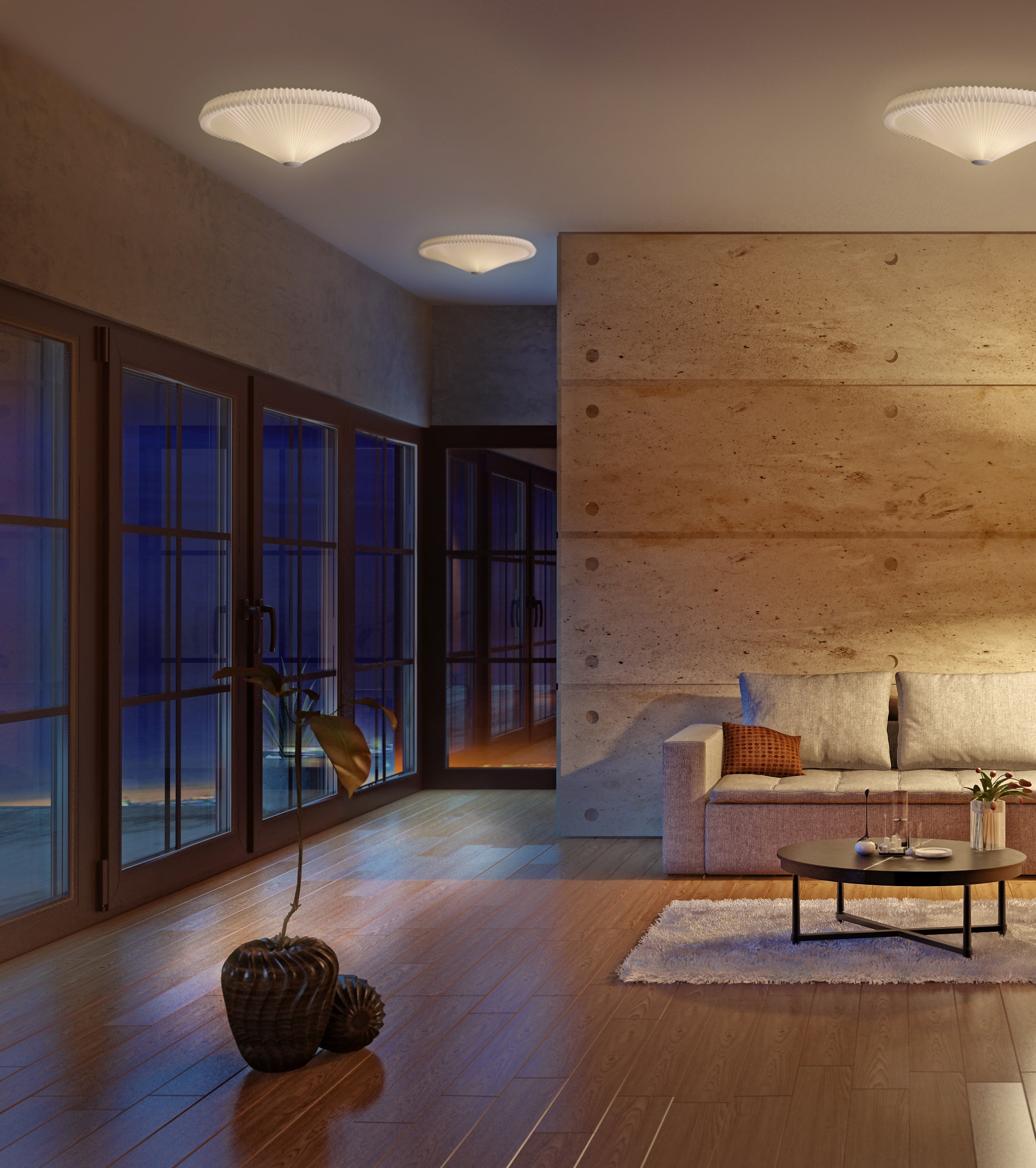 Deckenleuchte MODEL 26 weiß