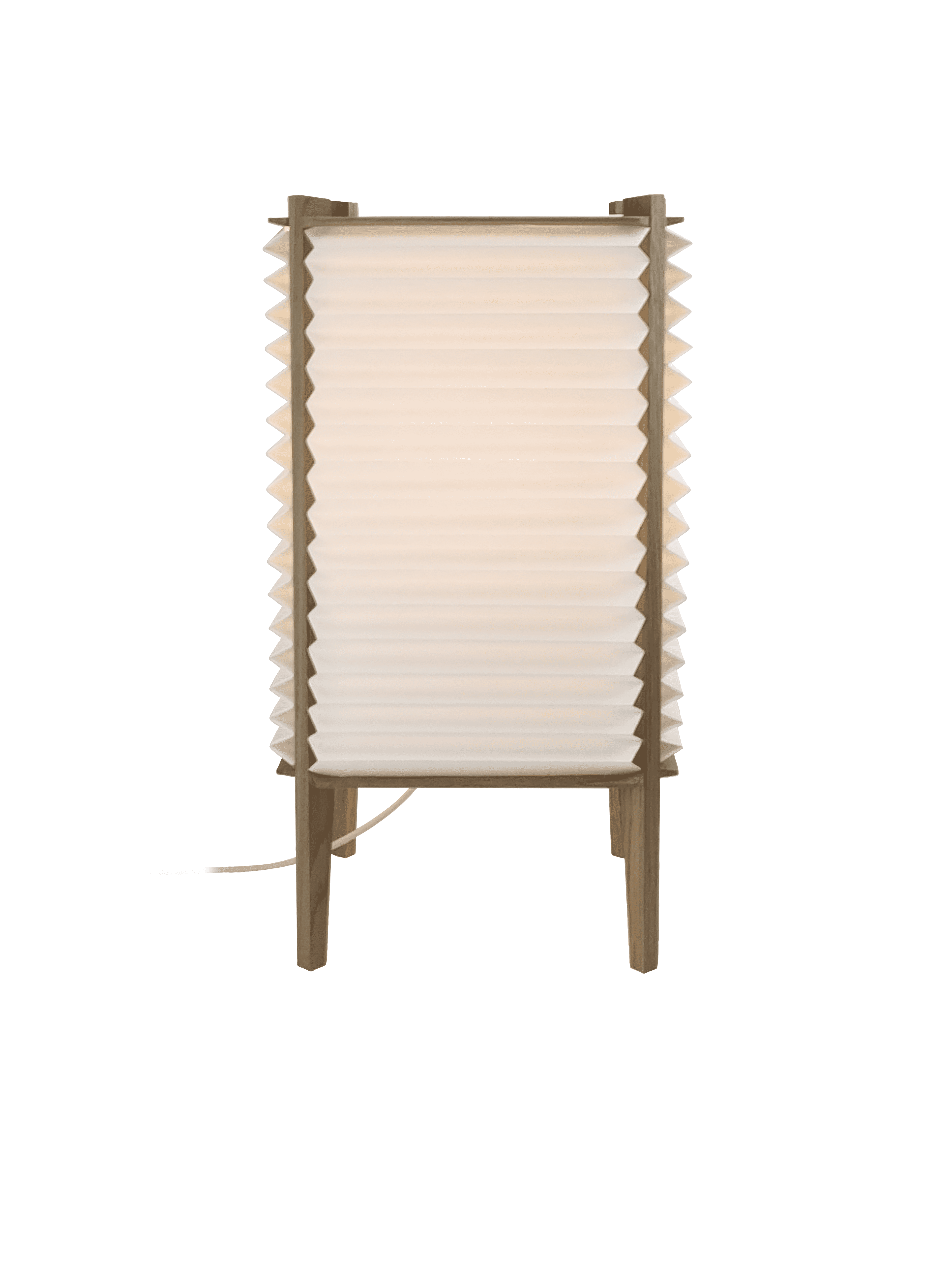 Tischlampe MODELL 303 BEE HIVE weiß