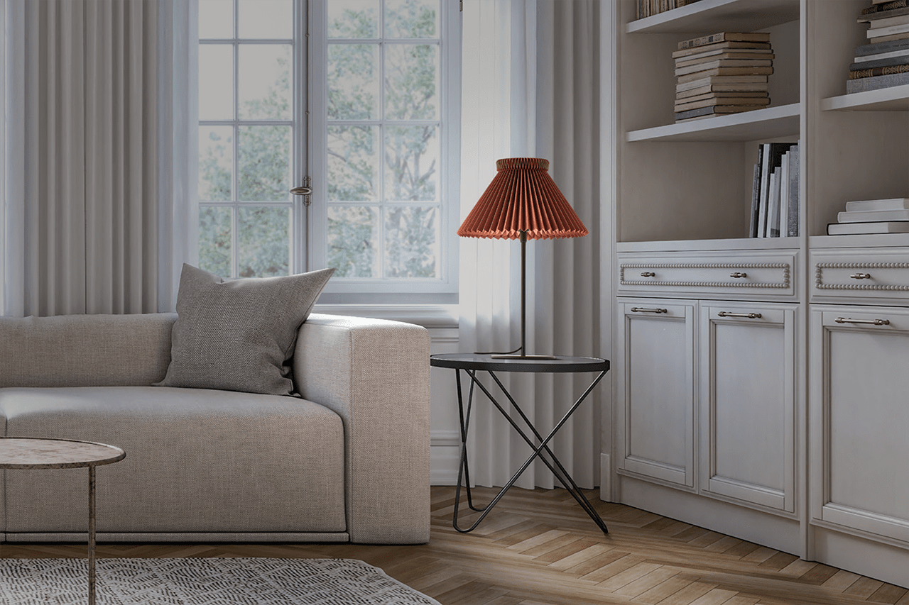 Table lamp MODEL 334 chocolate