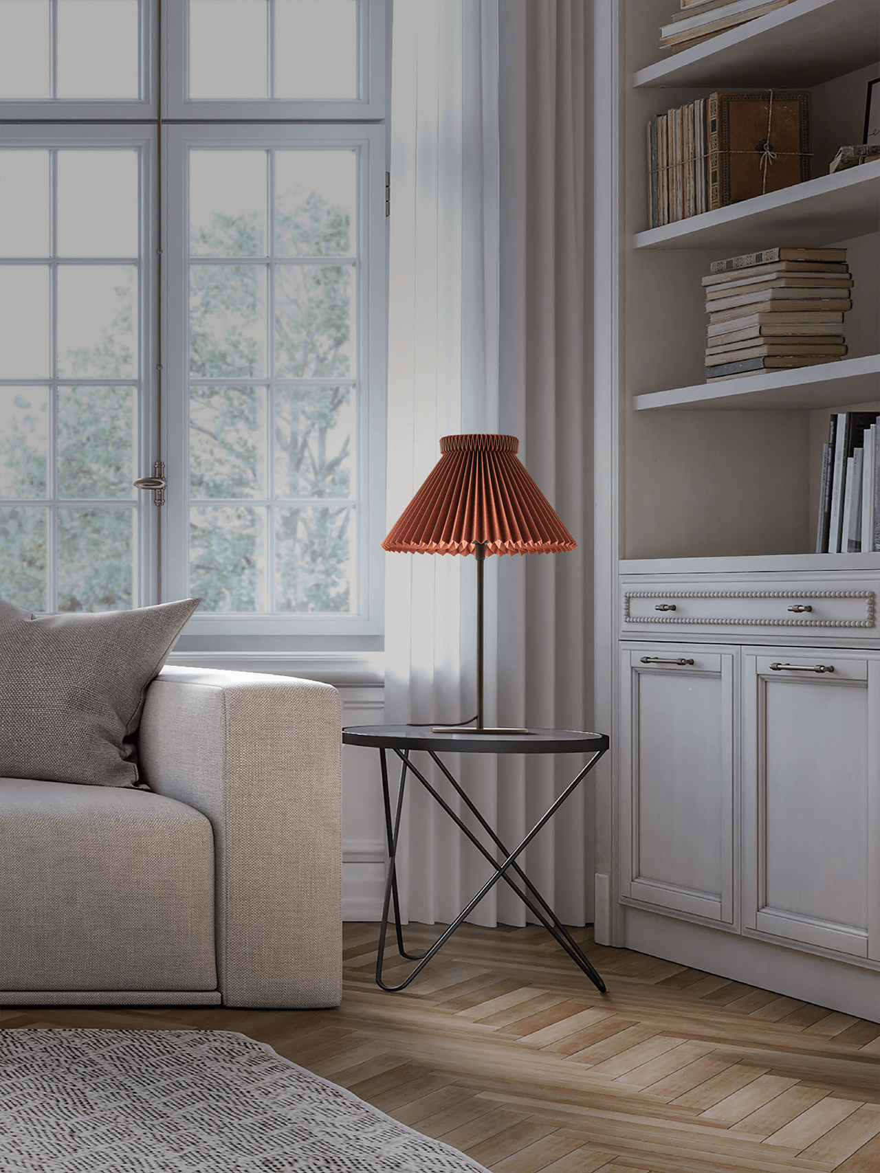 Tischlampe MODELL 334 blau