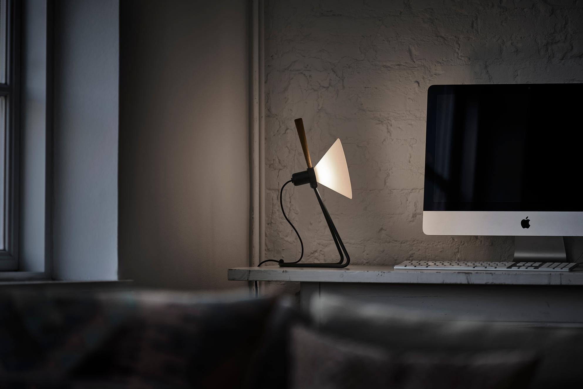 Tischlampe MODELL 356 SPOT schwarz