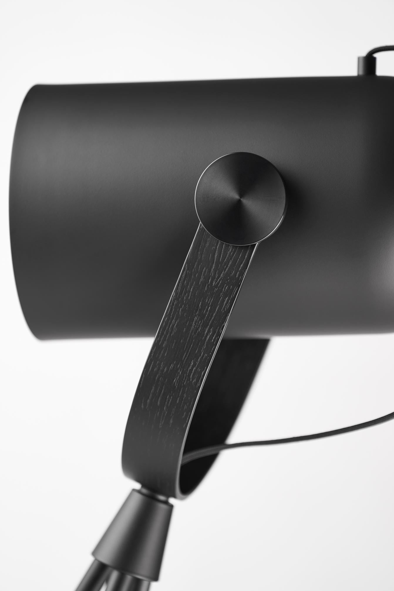 Floor lamp MODEL 362 CARRONADE II black