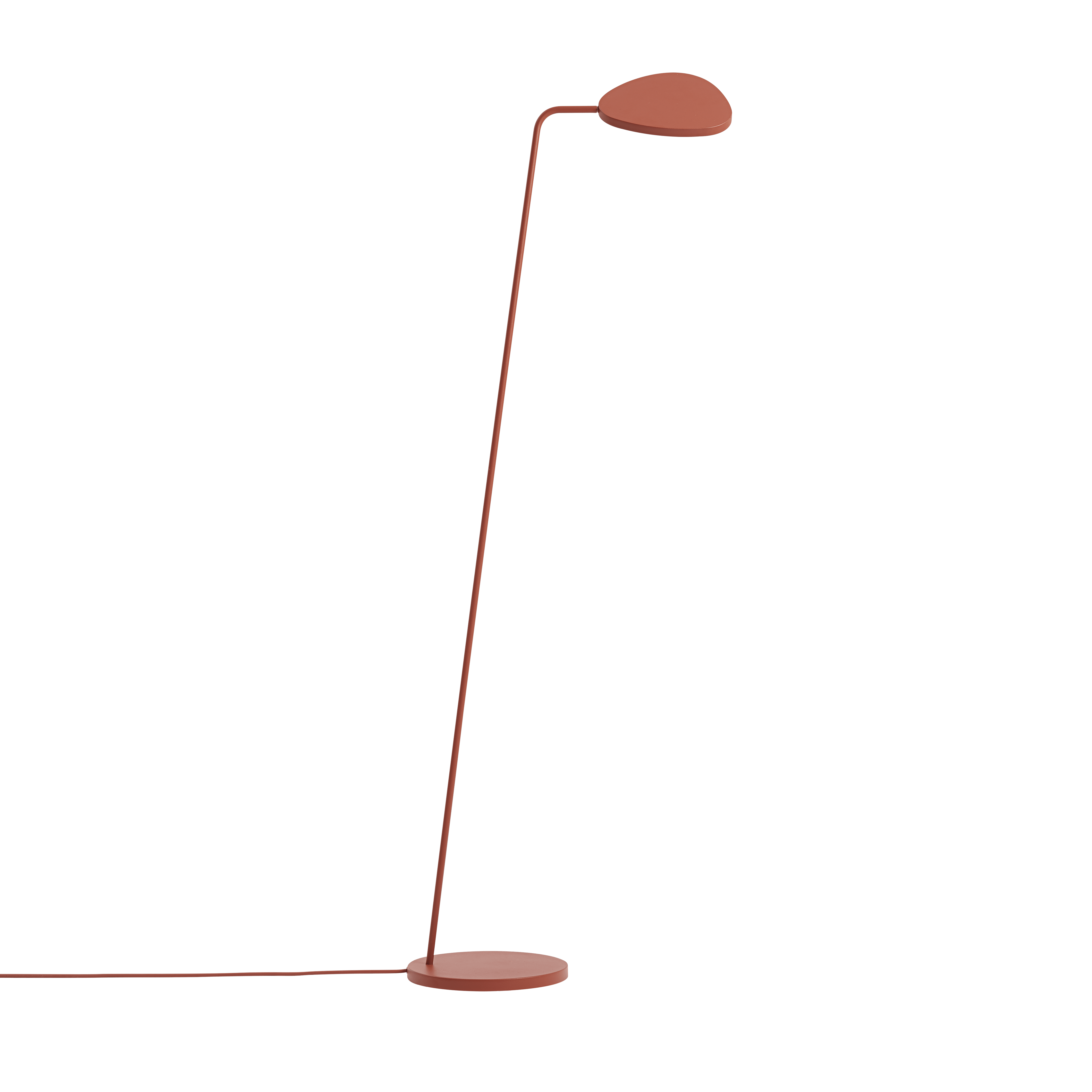 Lampa podłogowa LEAF ceglany