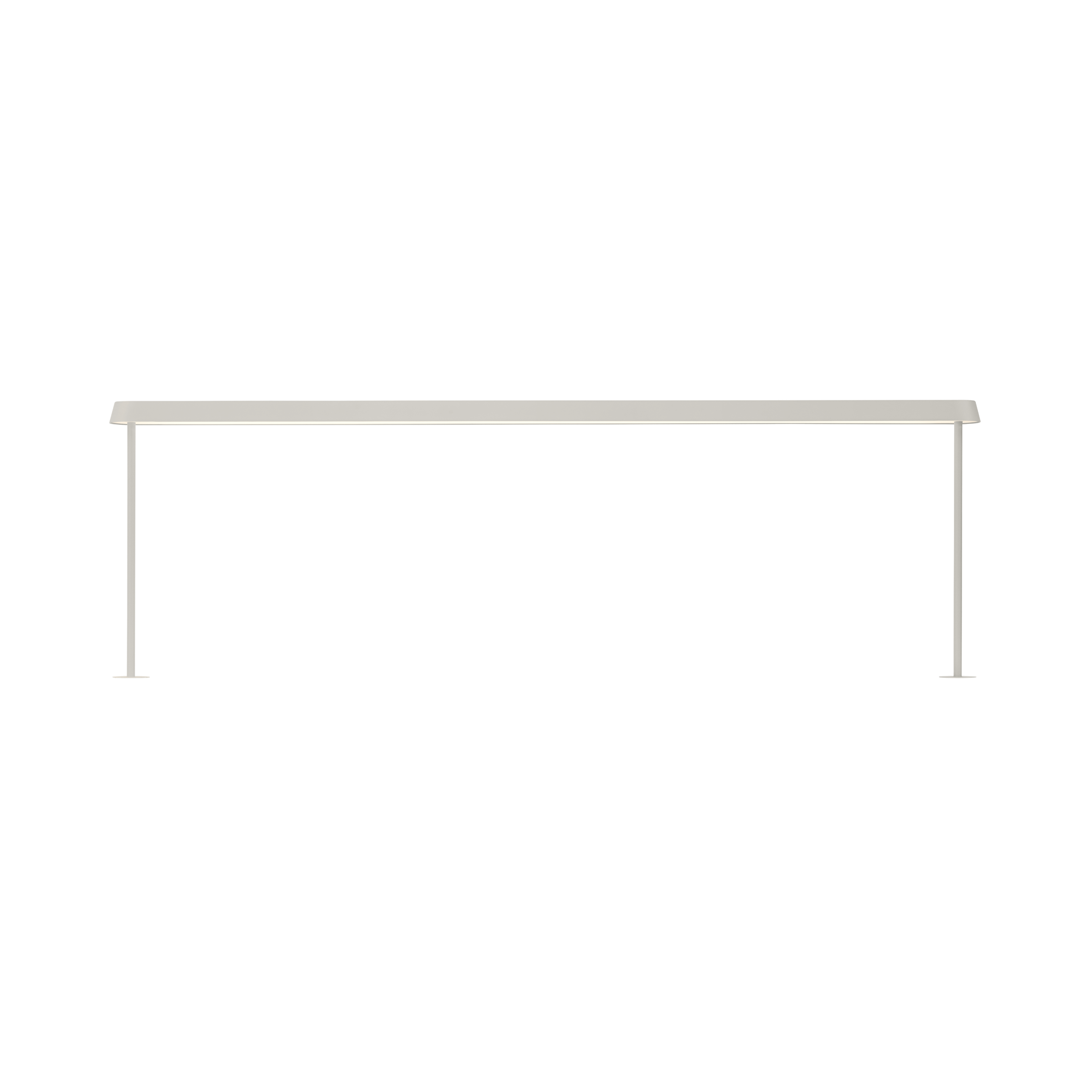 Schreibtischlampe LINEAR hellgrau