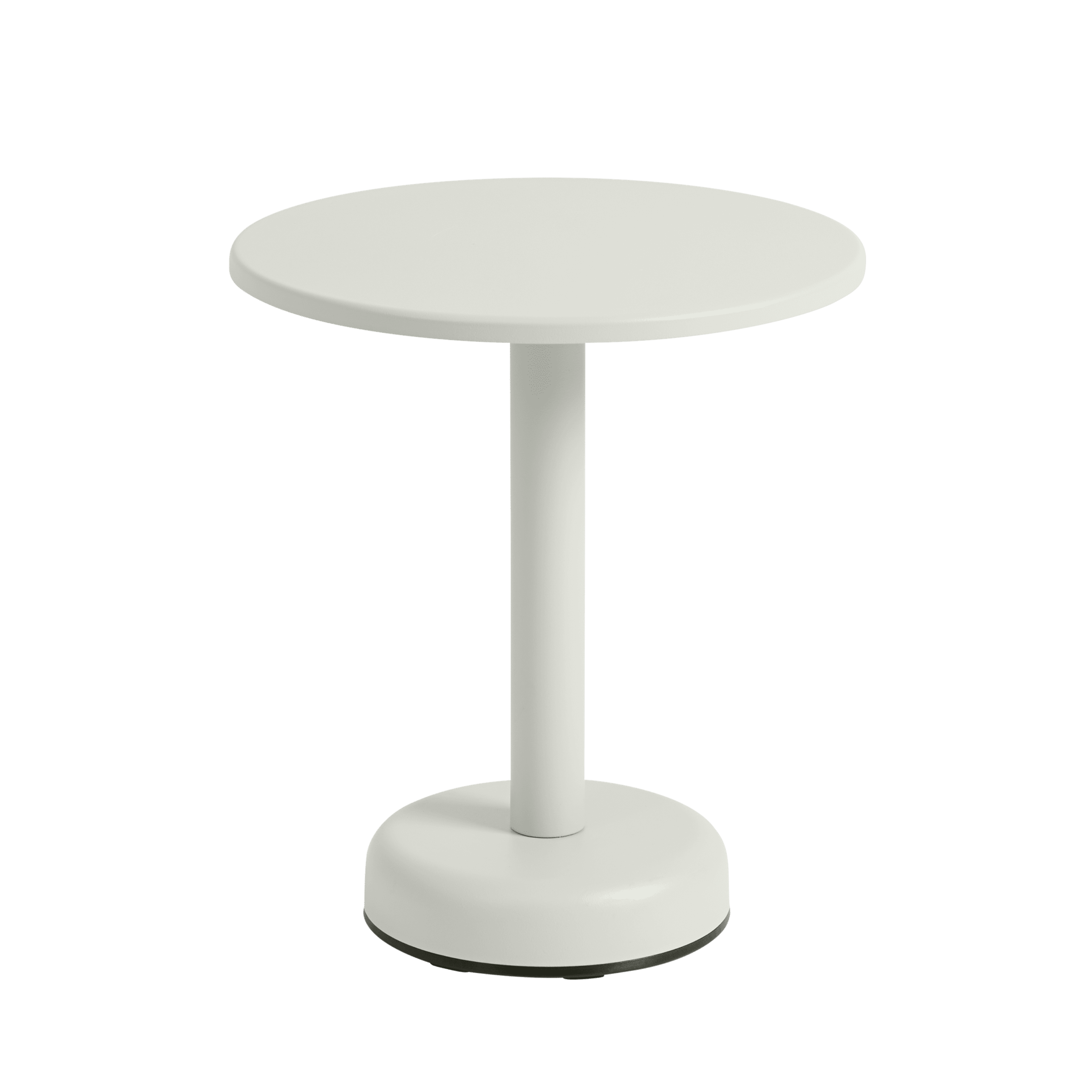 Outdoor Side Table LINEAR Gray Steel