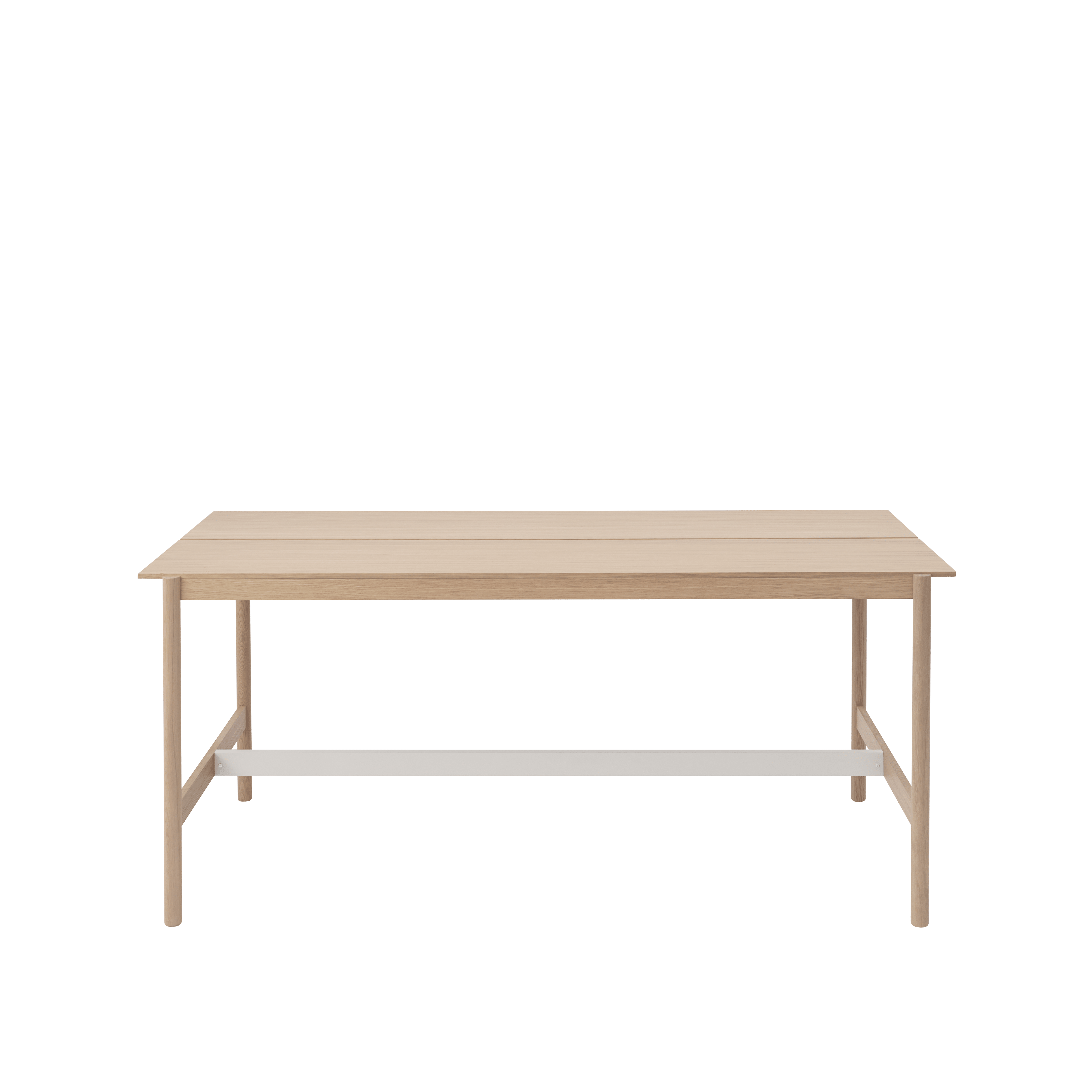 LINEAR SYSTEM HIGH Office Desk in Oak Veneer