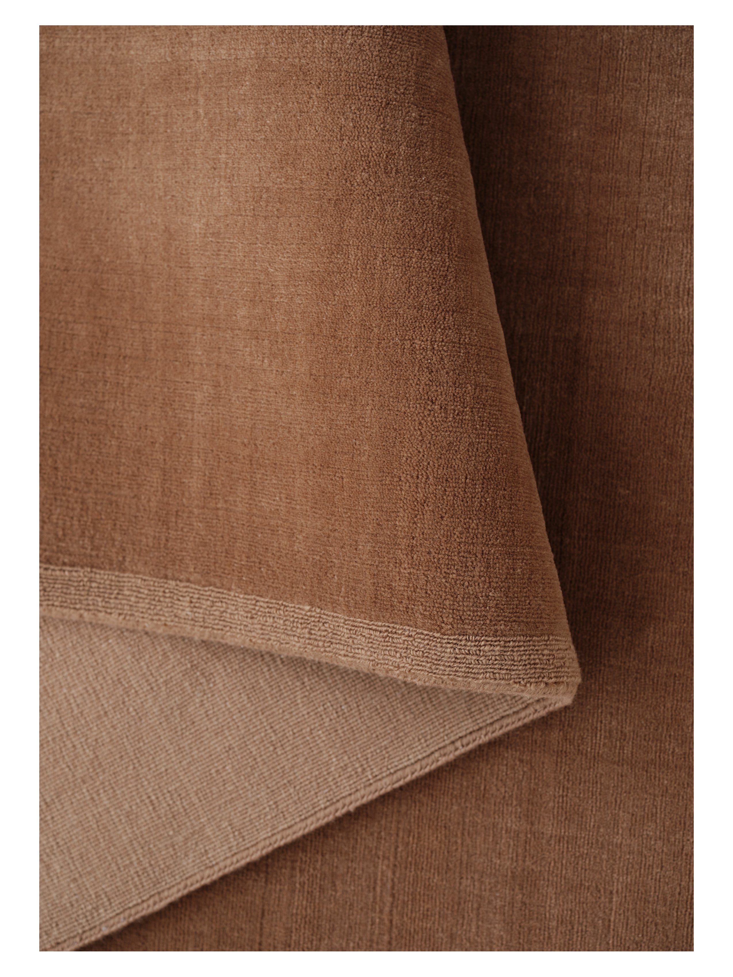 HALO CLOUD amber brown rug