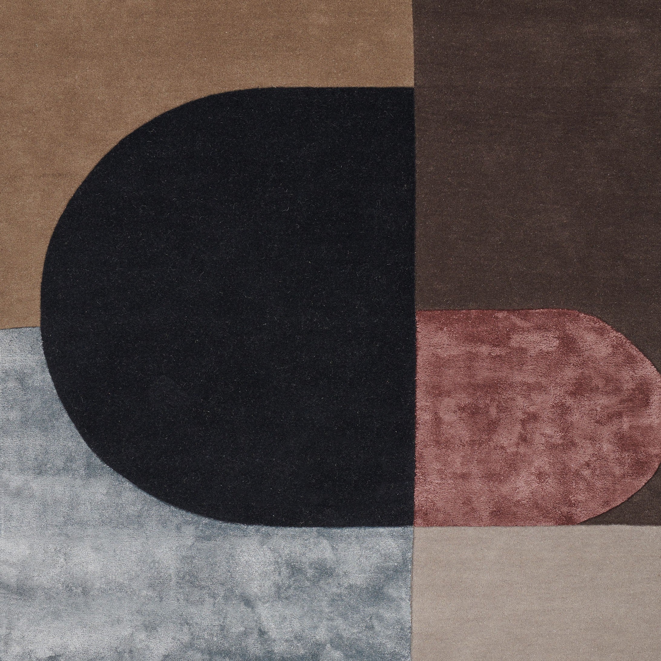 VILJA Rug - Bordeaux Brown