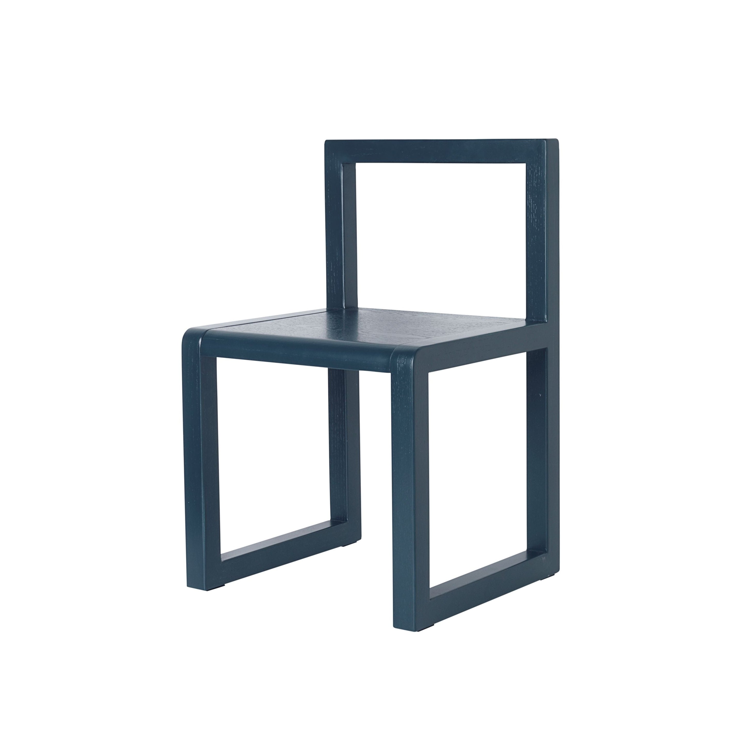 LITTLE ARCHITECT children's chair dark blue