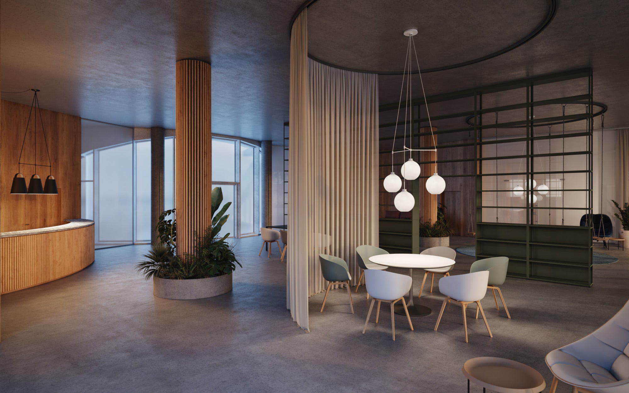 ABOVE black pendant lamp