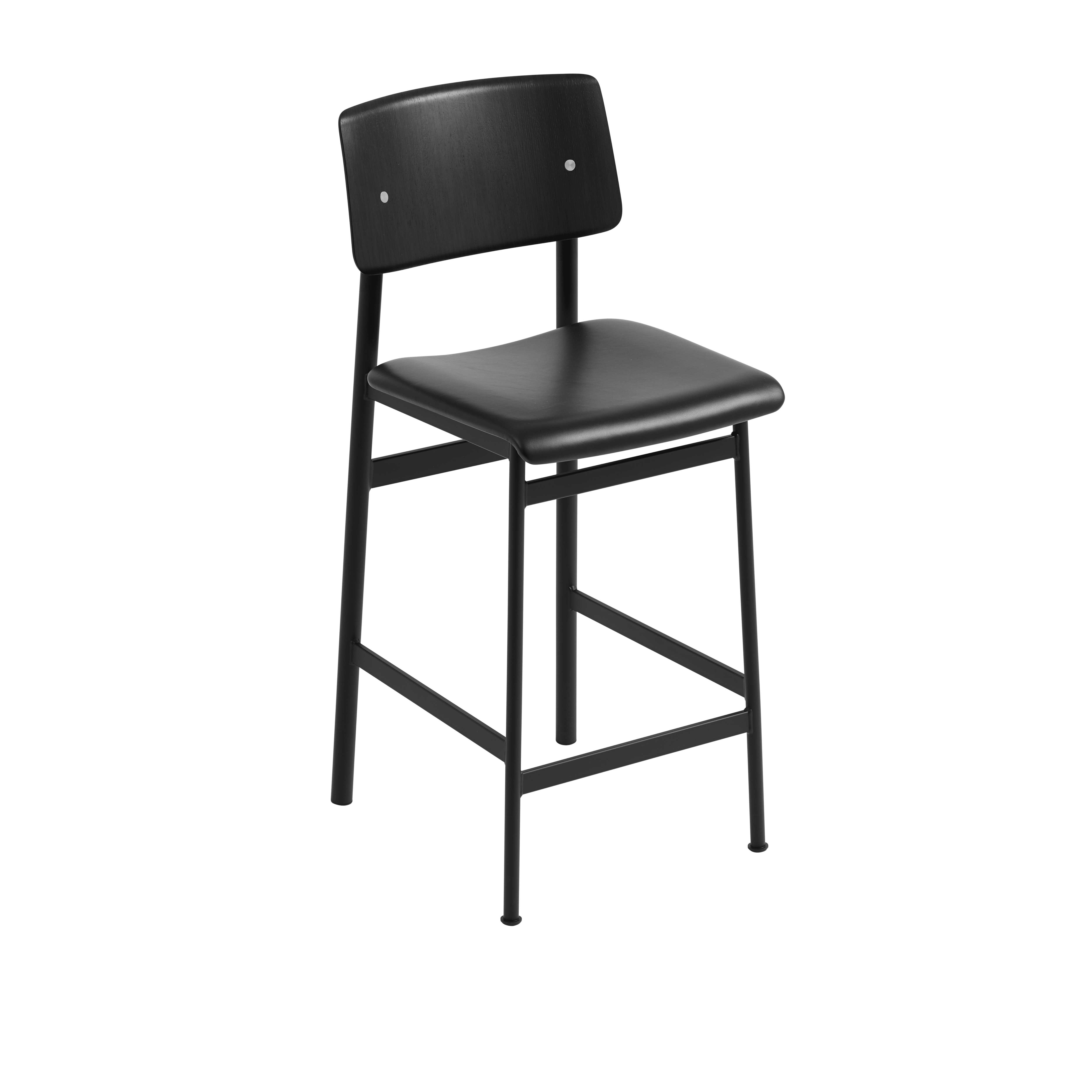 Personalized LOFT Bar Stool with Black Base