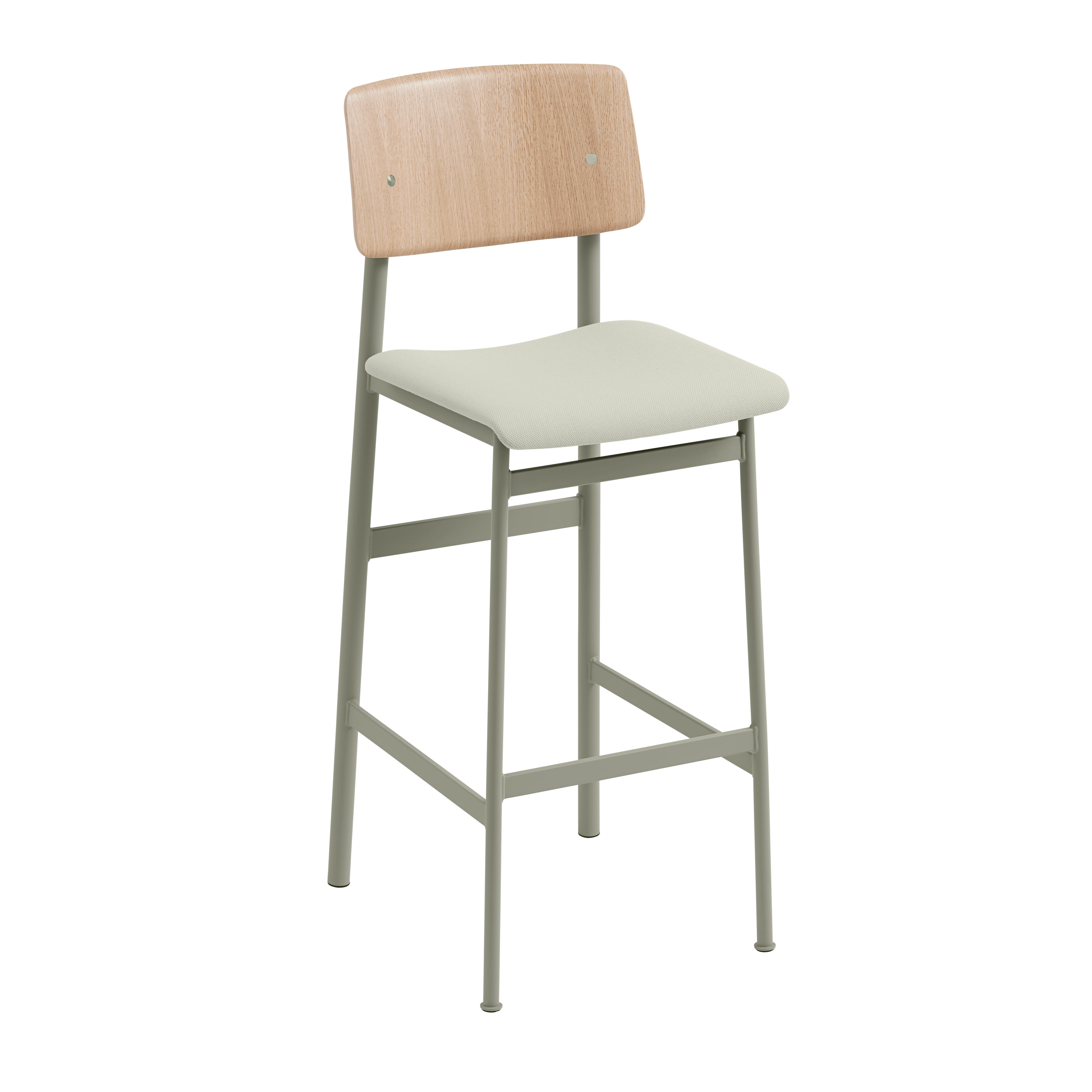 Personalized LOFT Bar Stool with Green Base