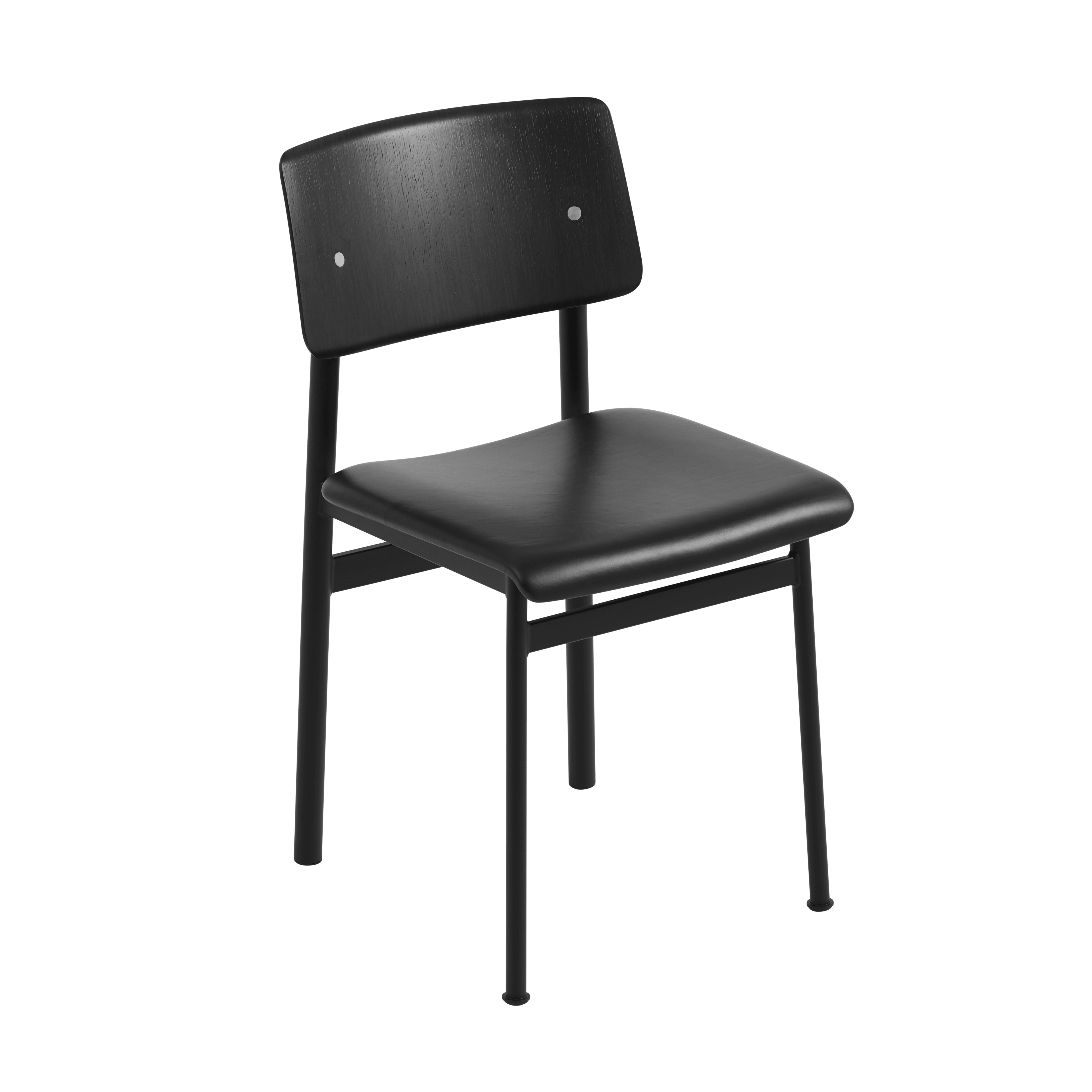LOFT Chair Black Oak Veneer with Black Base