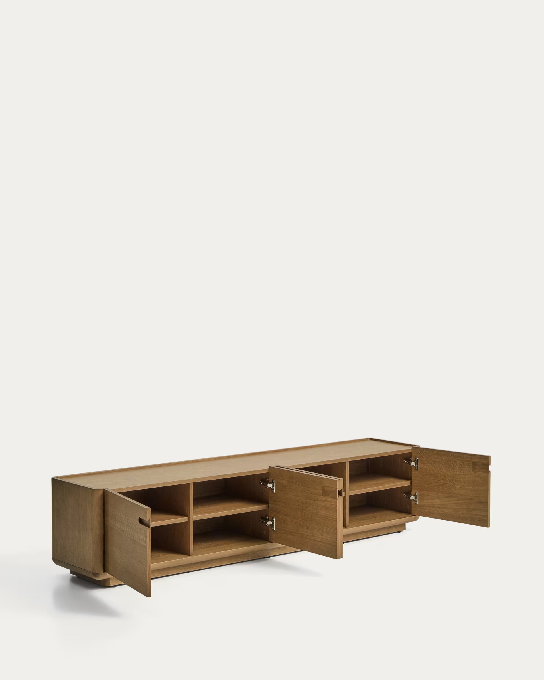 ARELIDA Oak Veneer TV Cabinet