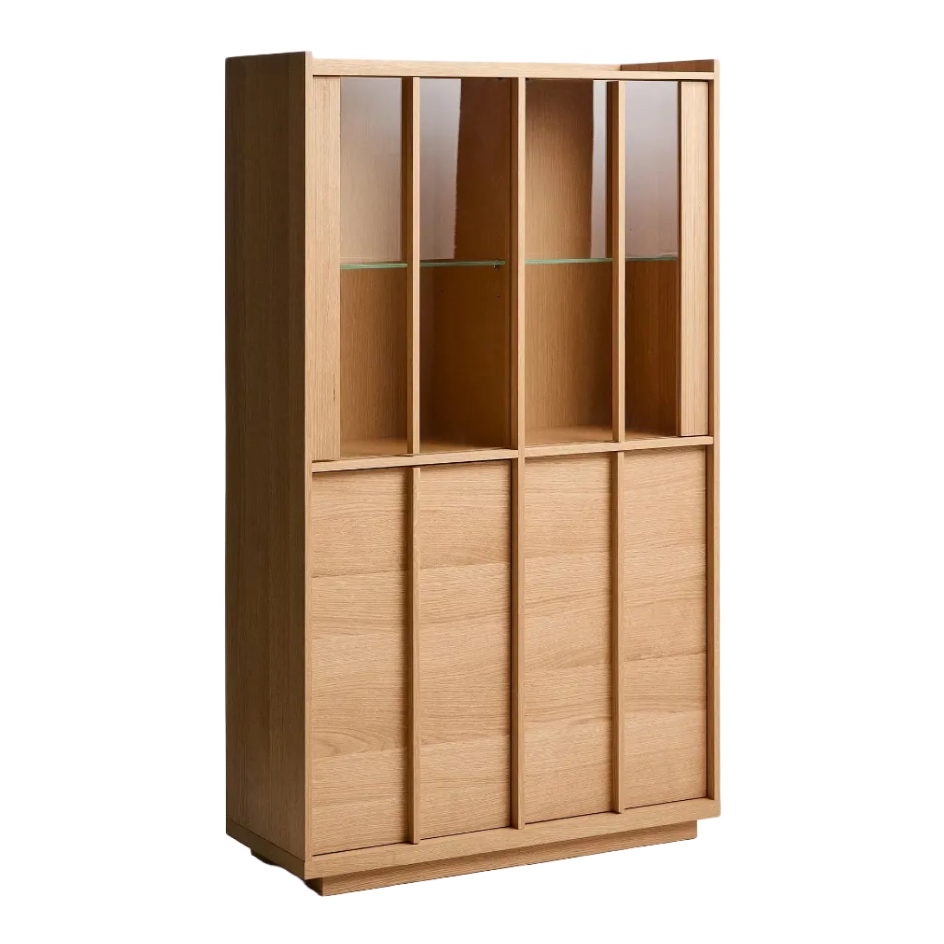 ONIX Display Cabinet in Oak Veneer