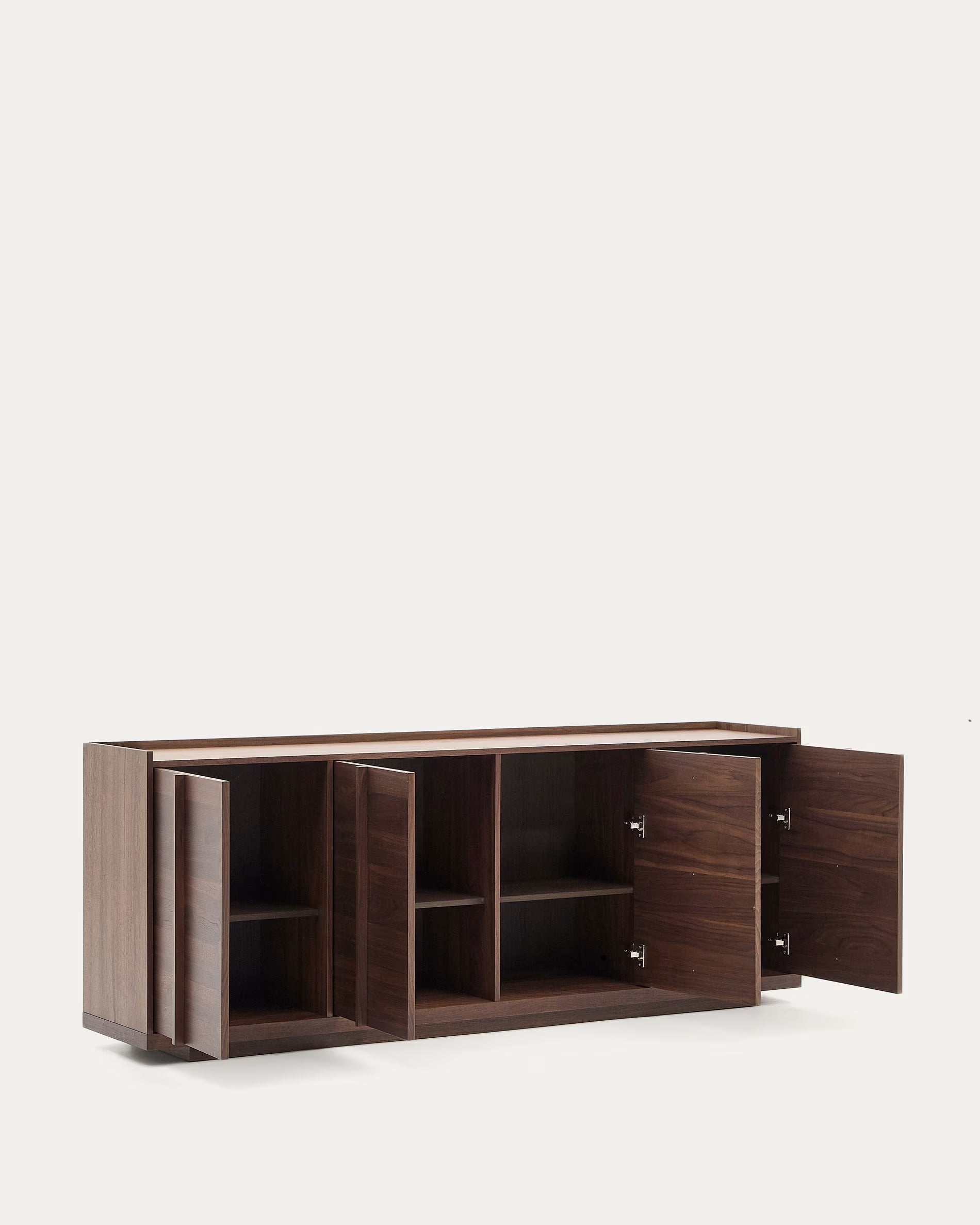 Kommode mit Regalen ONIX Nussbaumfurnier
