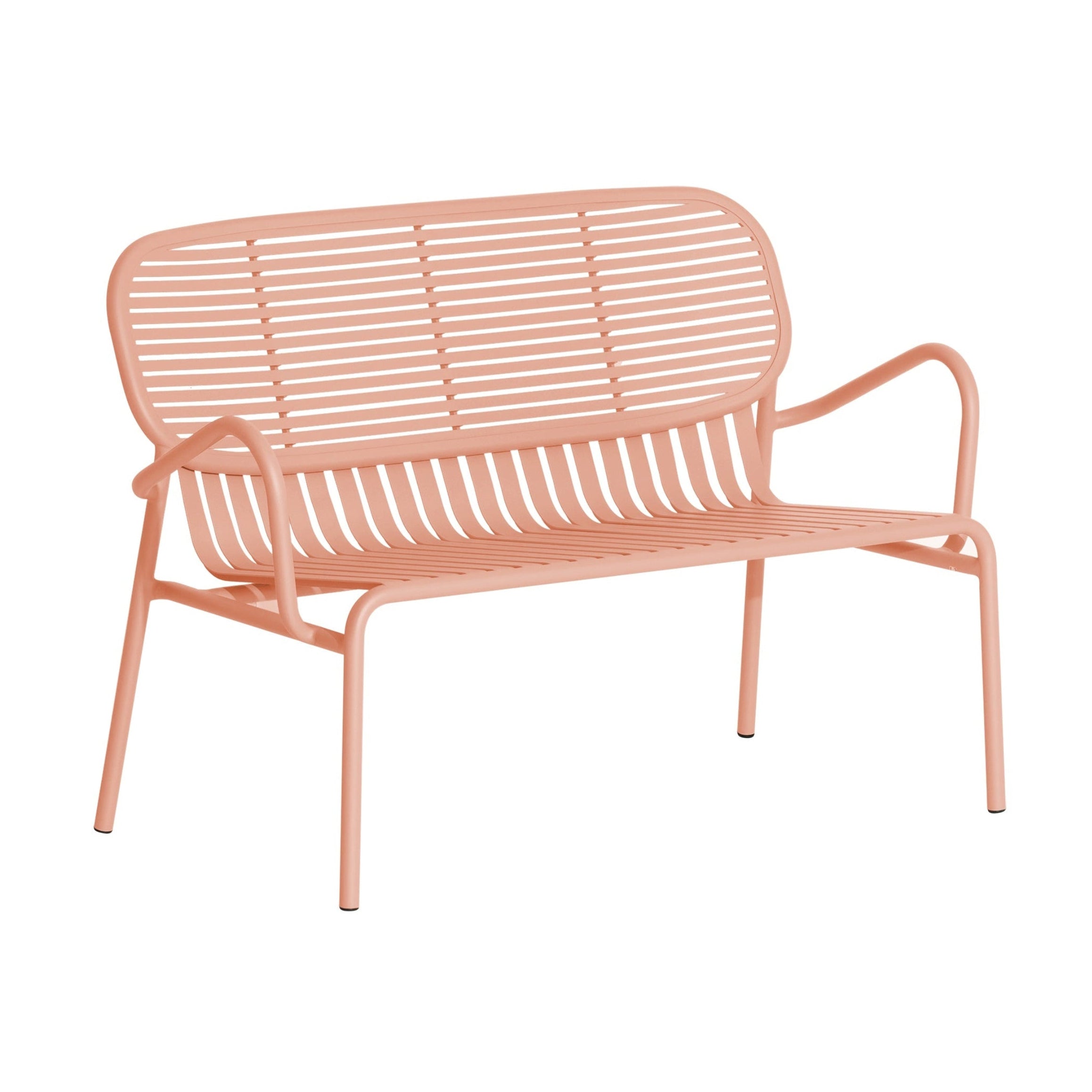 Sofa ogrodowa 2-osobowa WEEK-END blady różowy