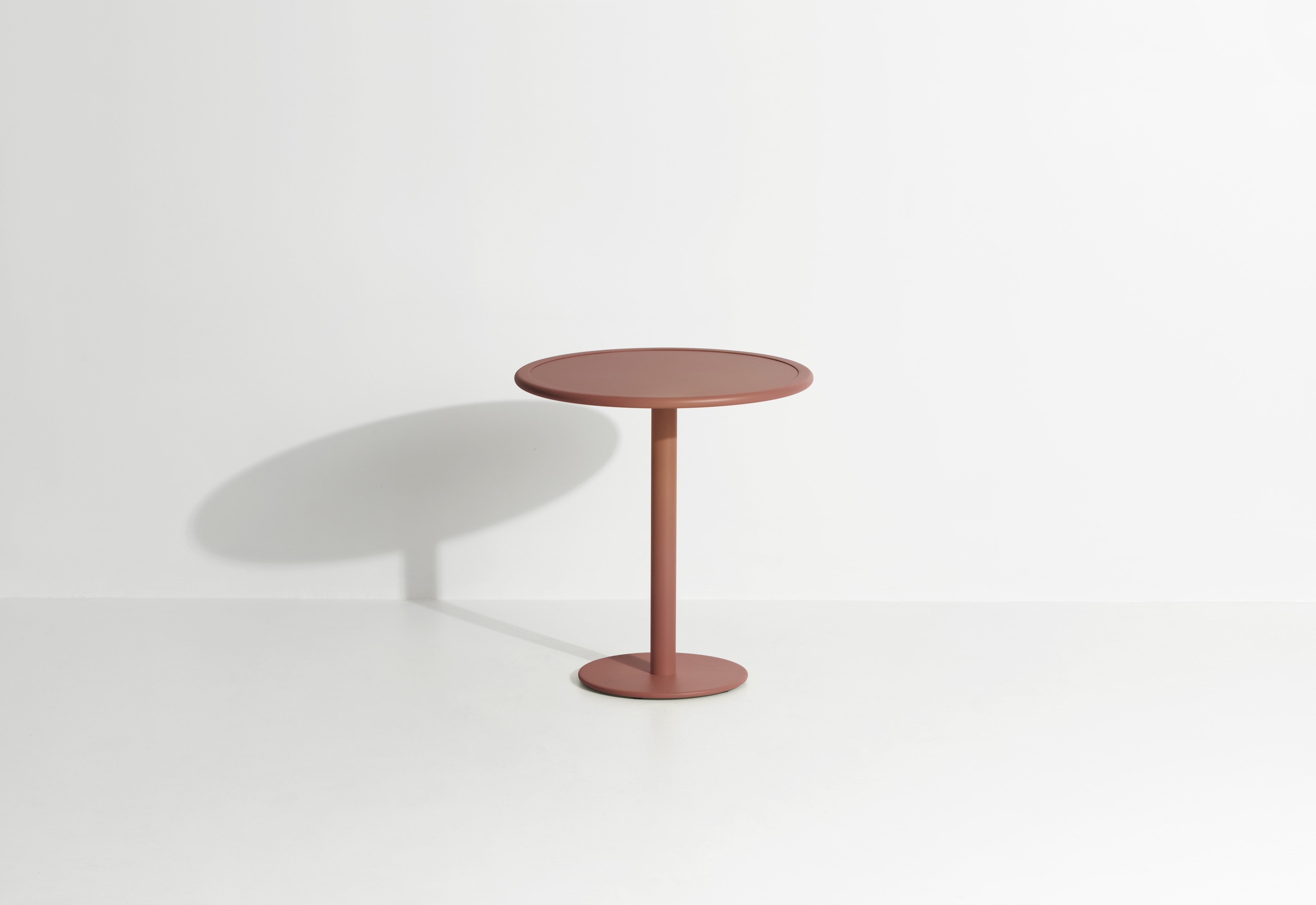Runder Gartentisch WEEK-END terracotta