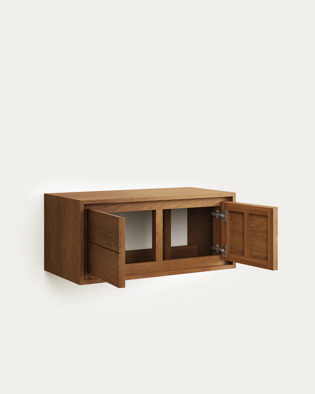 Kenta Walnowe Wood Badezimmerschrank