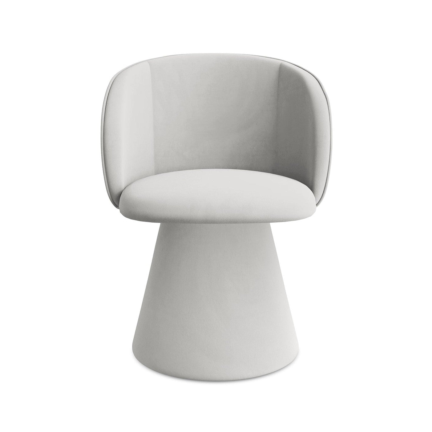 Velvet Chair MAIA Silver