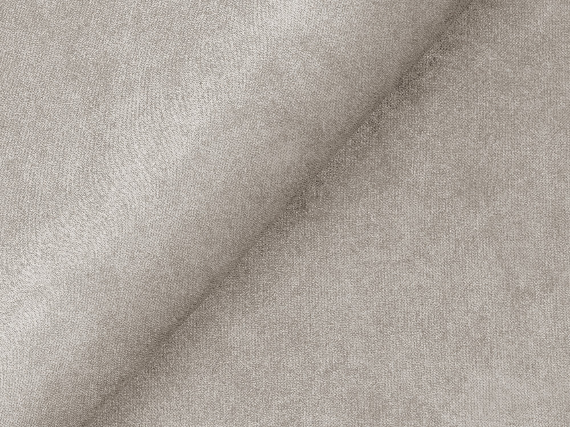 Sofa aus Samt 3-sitzig MANAO hellbeige