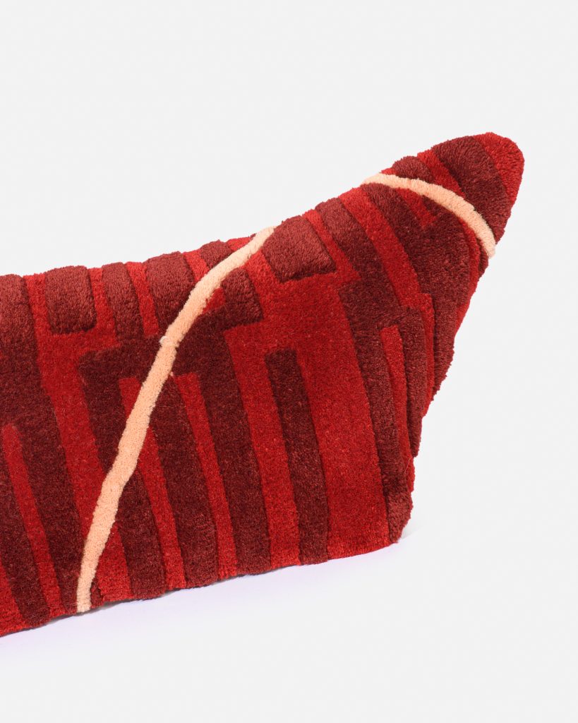 MAYA decorative pillow red