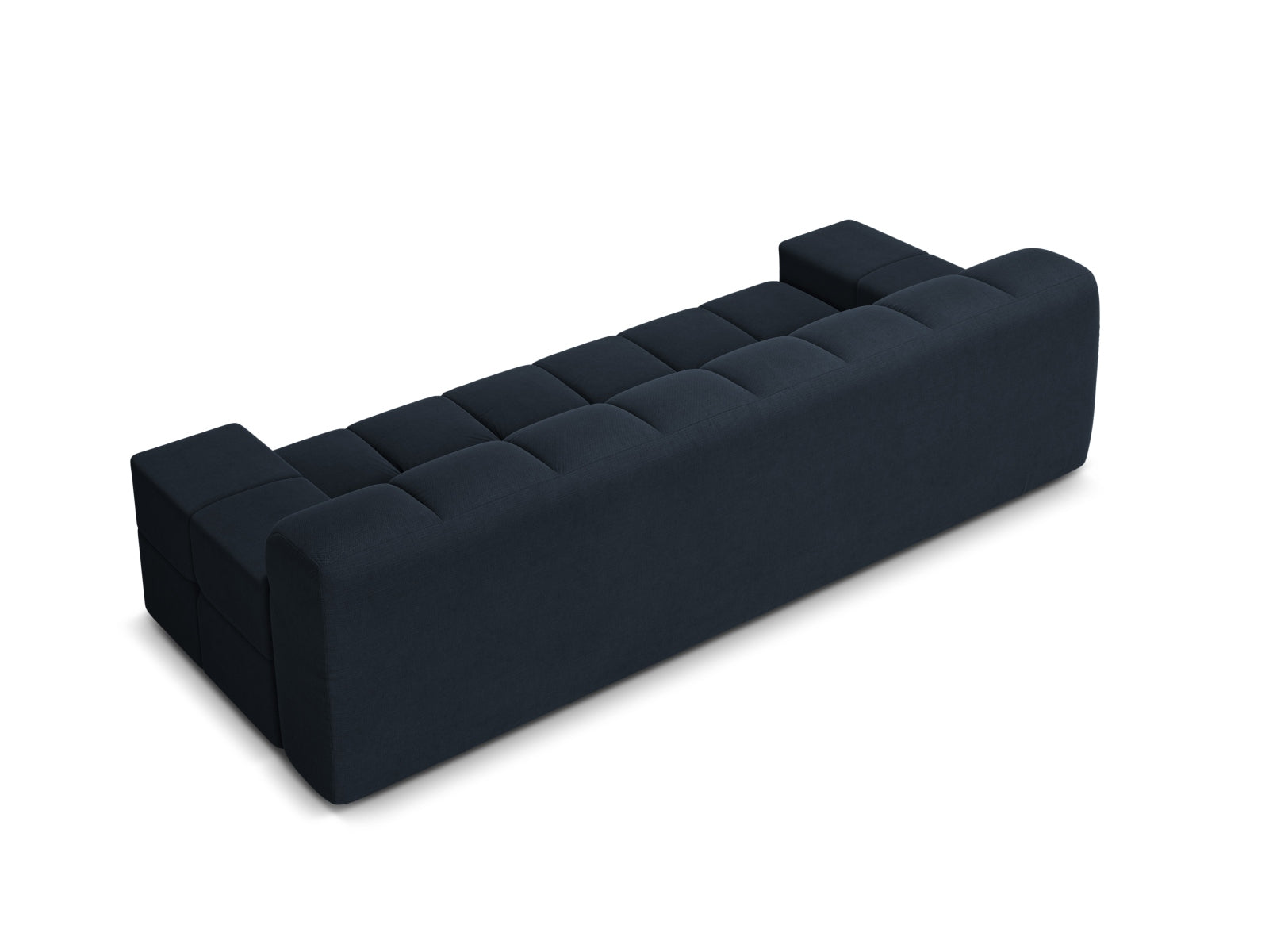 Sofa 3-Sitzer AGAVE marineblau Chenille