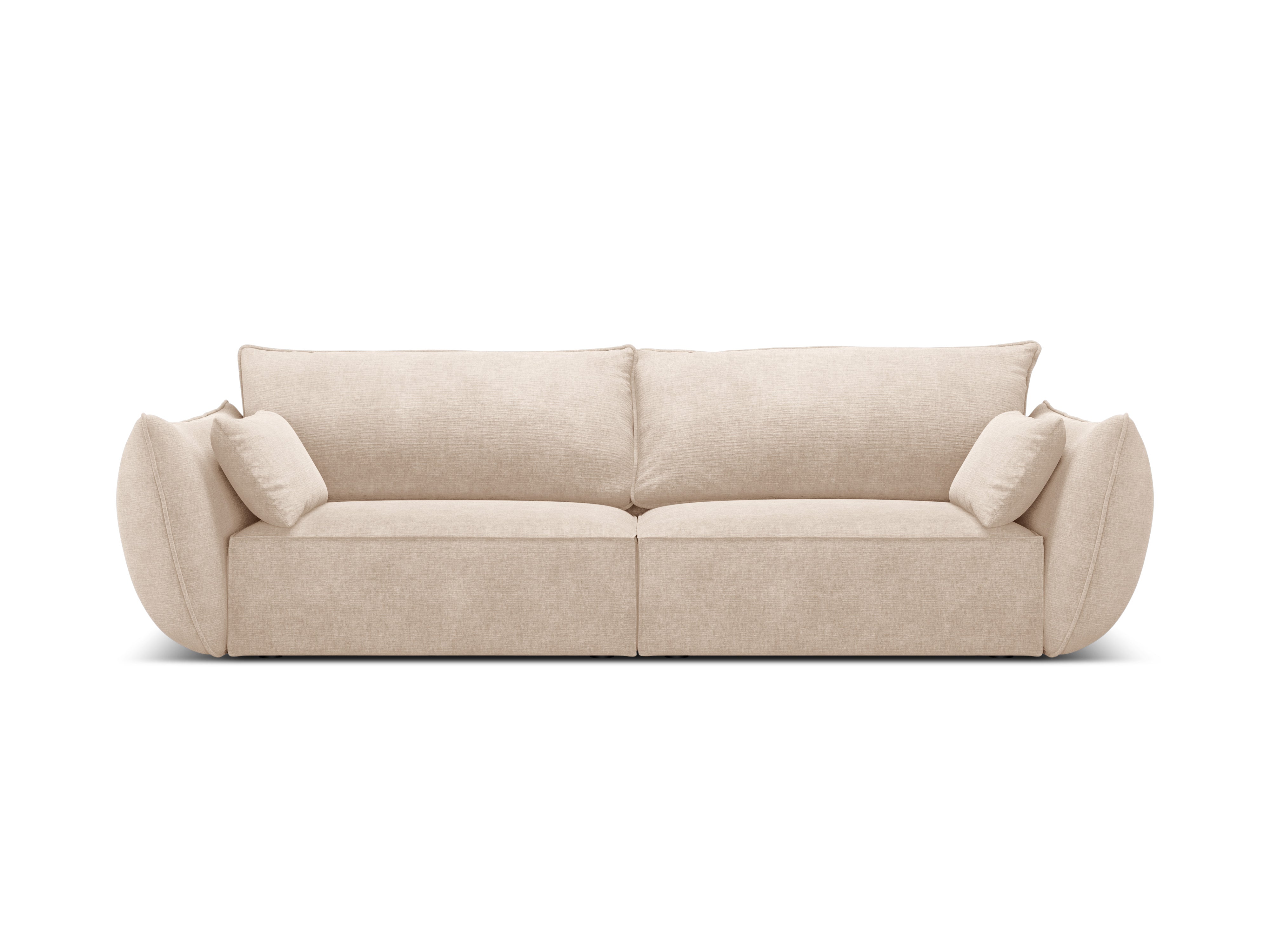 Sofa im Sofa -Stoff des 3. Beige Vanda