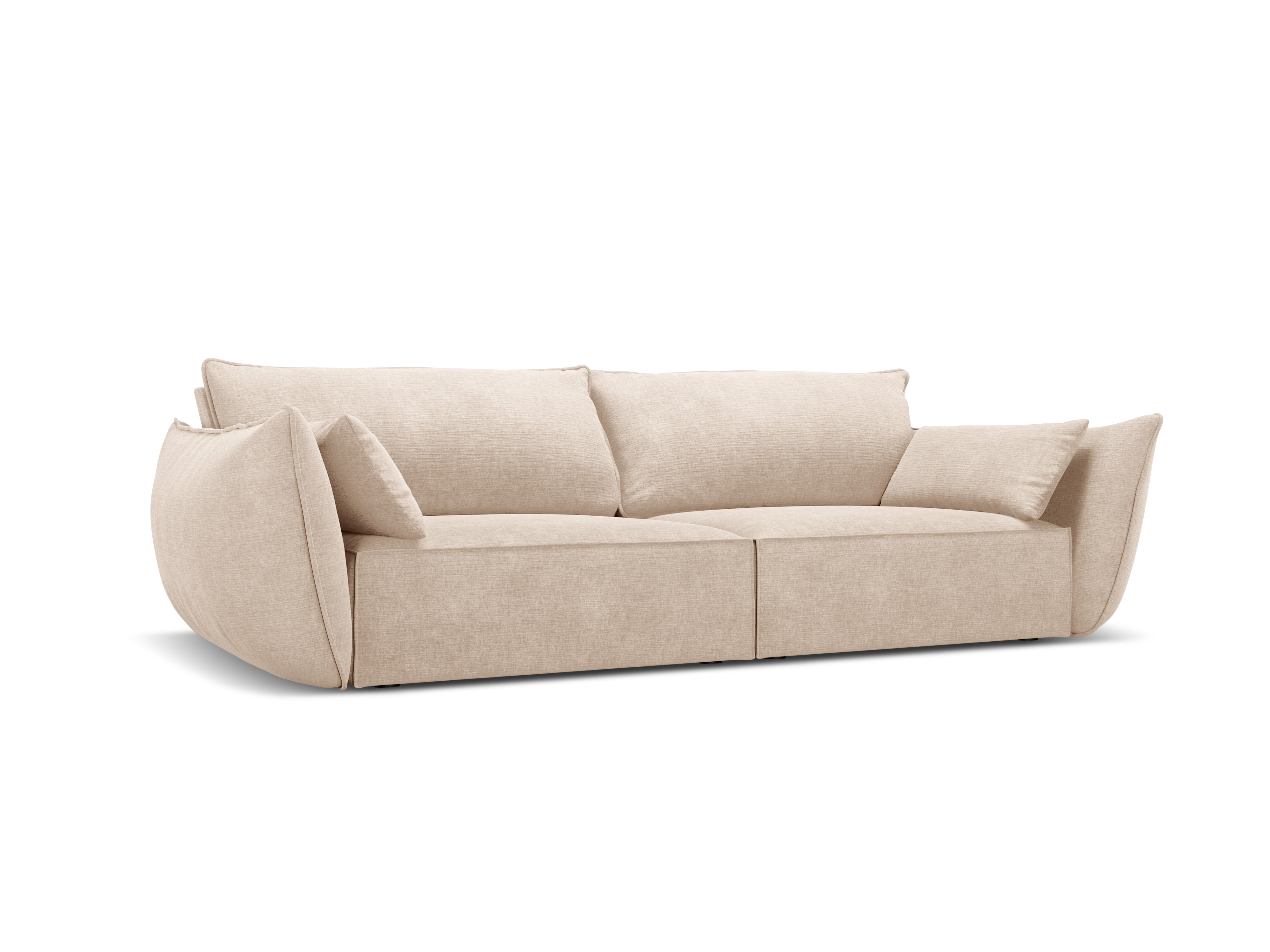 Sofa im Sofa -Stoff des 3. Beige Vanda
