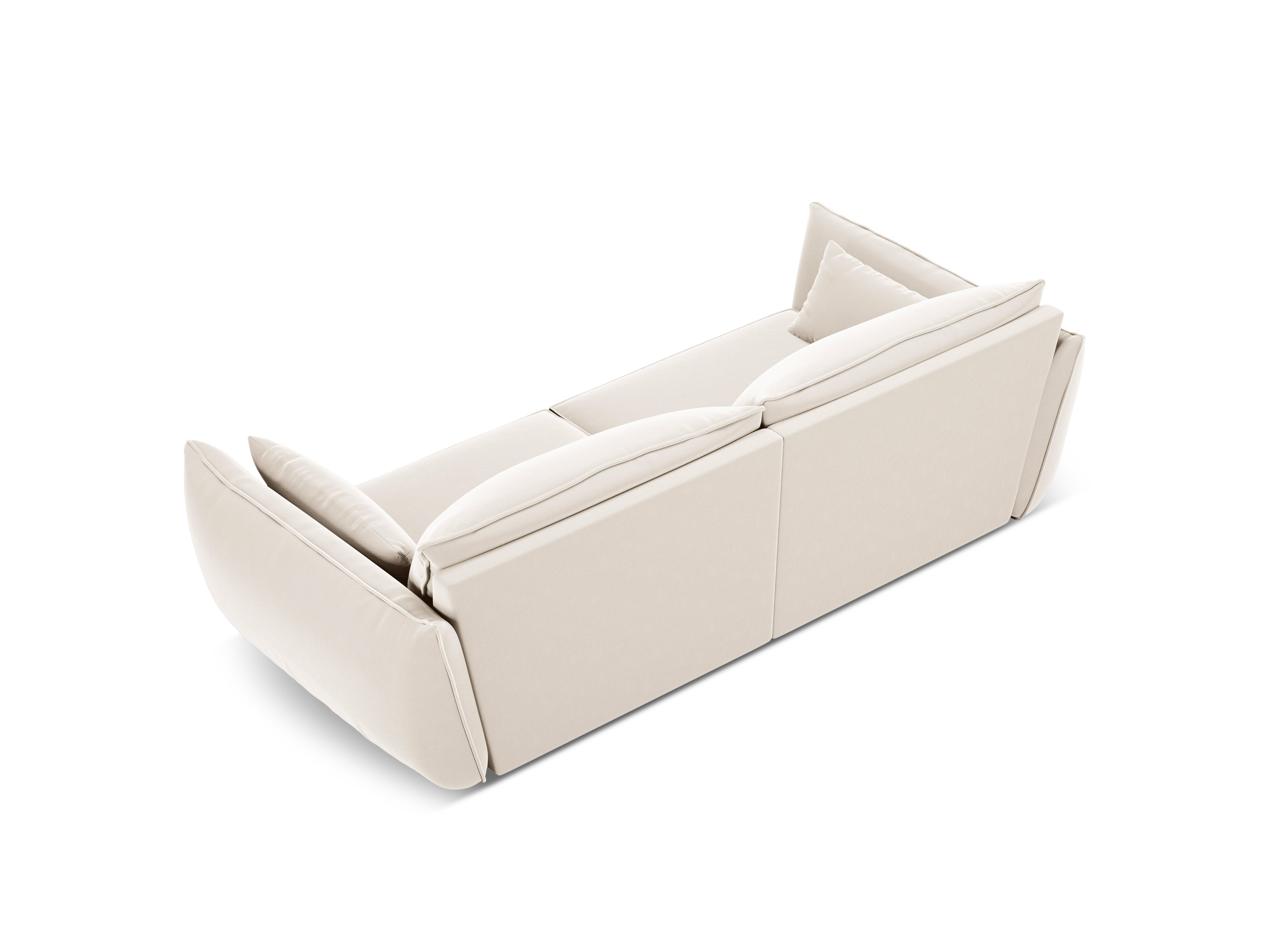 Vanda Beige Vanda Velvet Sofa