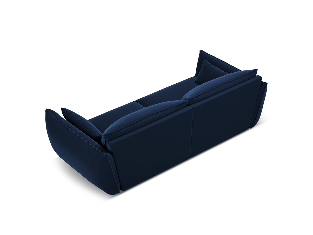Vanda Navy Blue Velvet Sofa