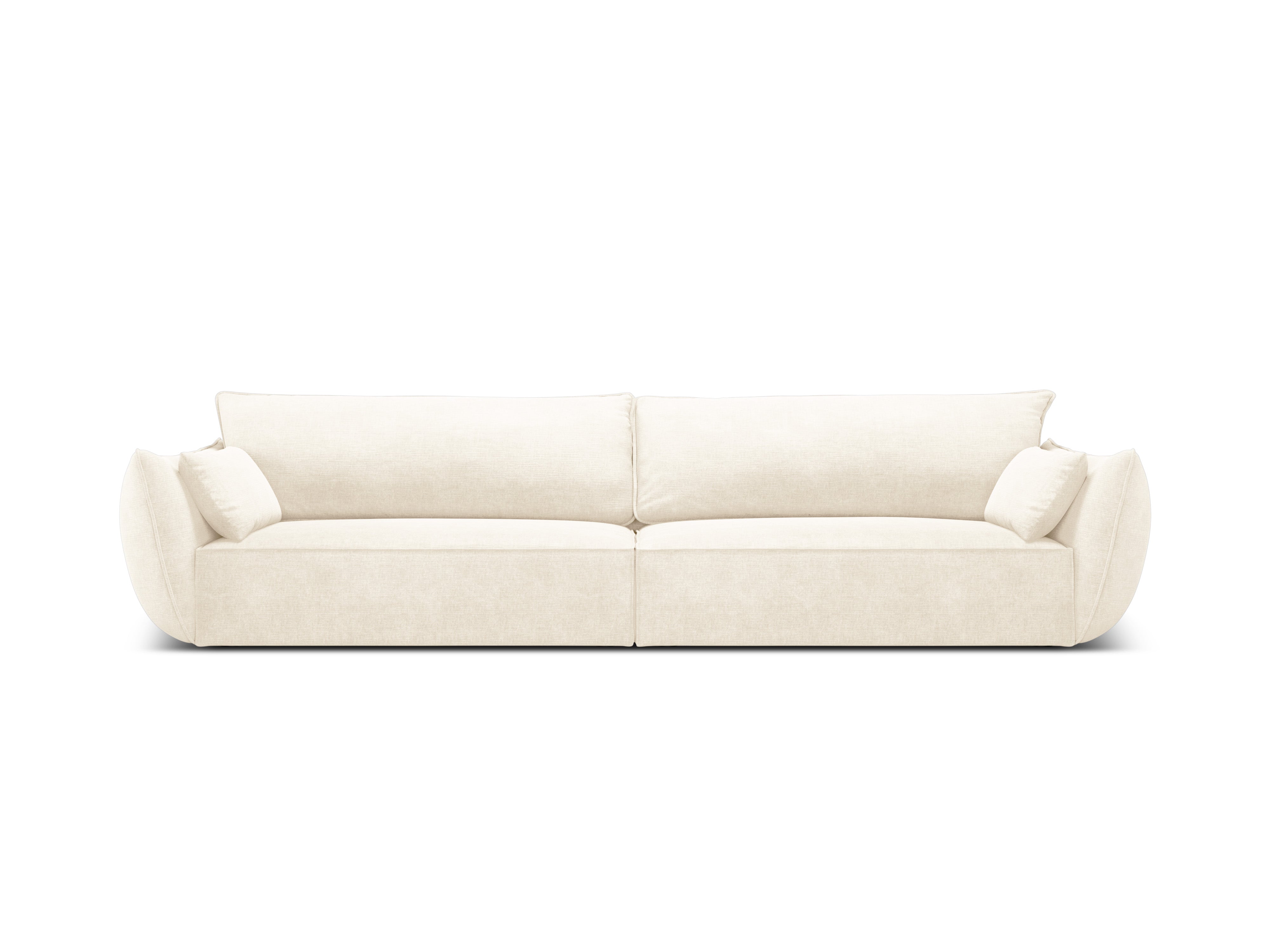 Sofa im Sofa-Stoff aus 4-Sitzer Vanda Light Beige