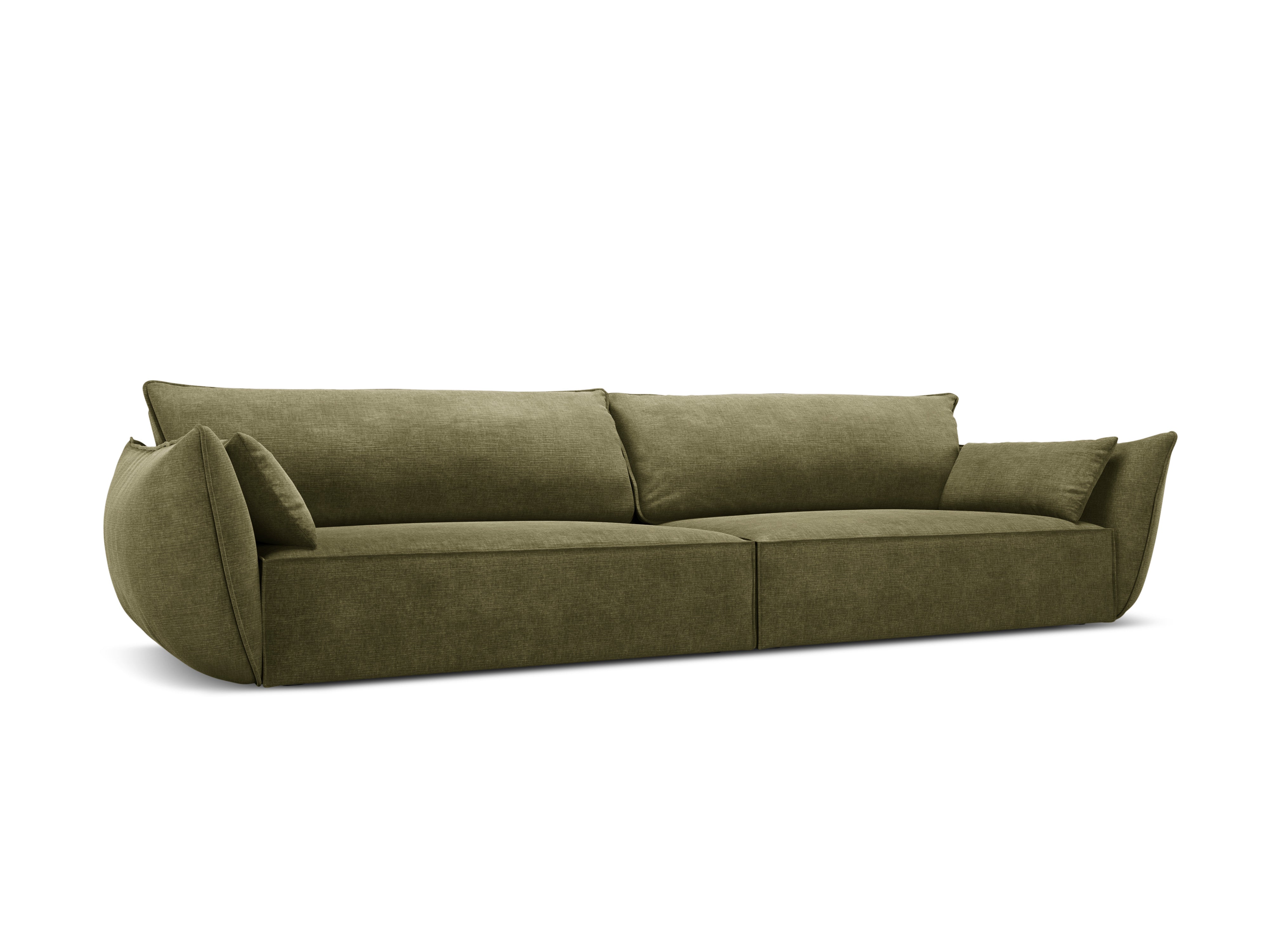 Sofa im Sofa-Stoff von 4-Personen Vanda Green