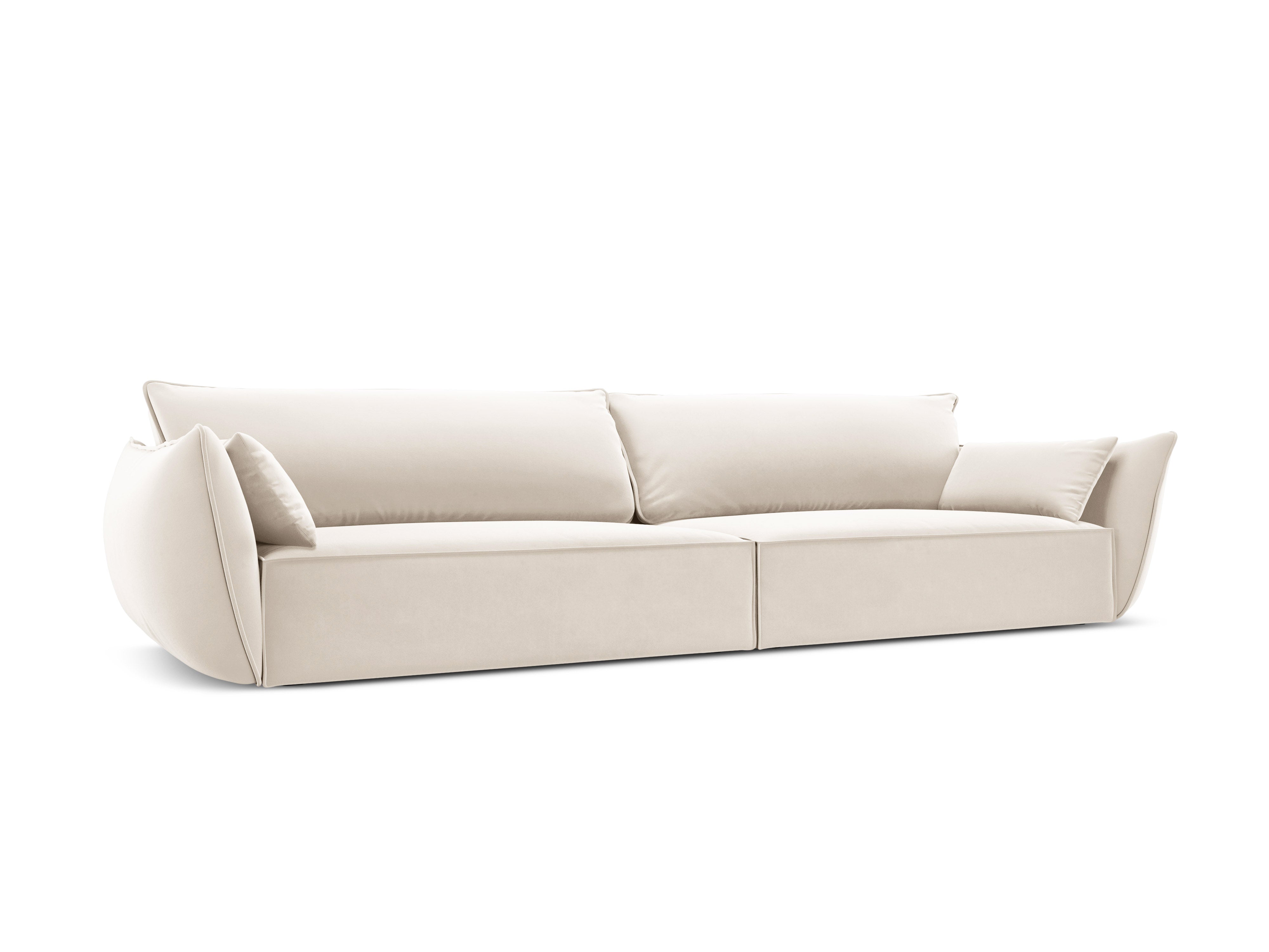 Vanda Beige Vanda Velvet Sofa