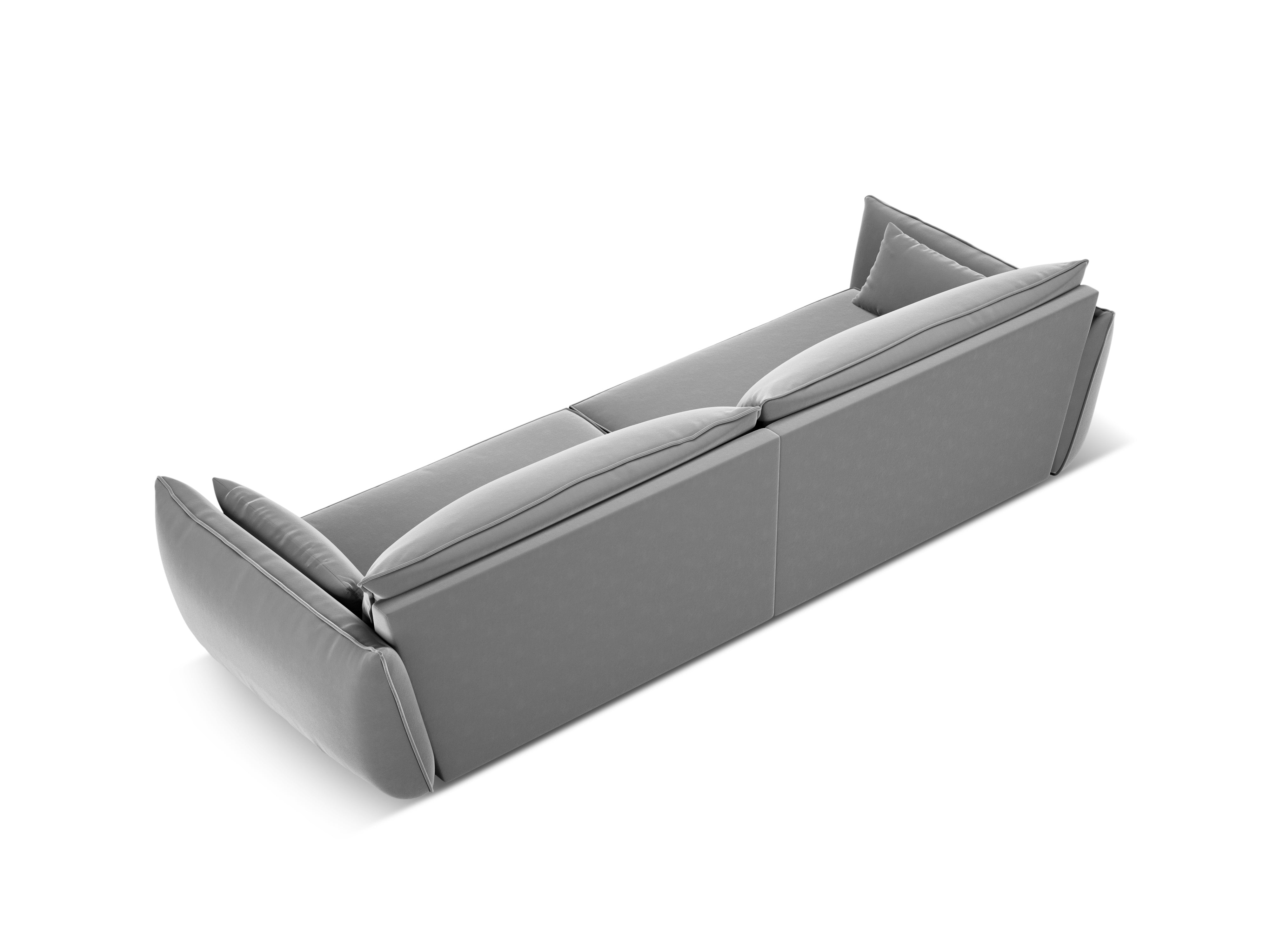 Vanda Grey Vanda Velvet Sofa
