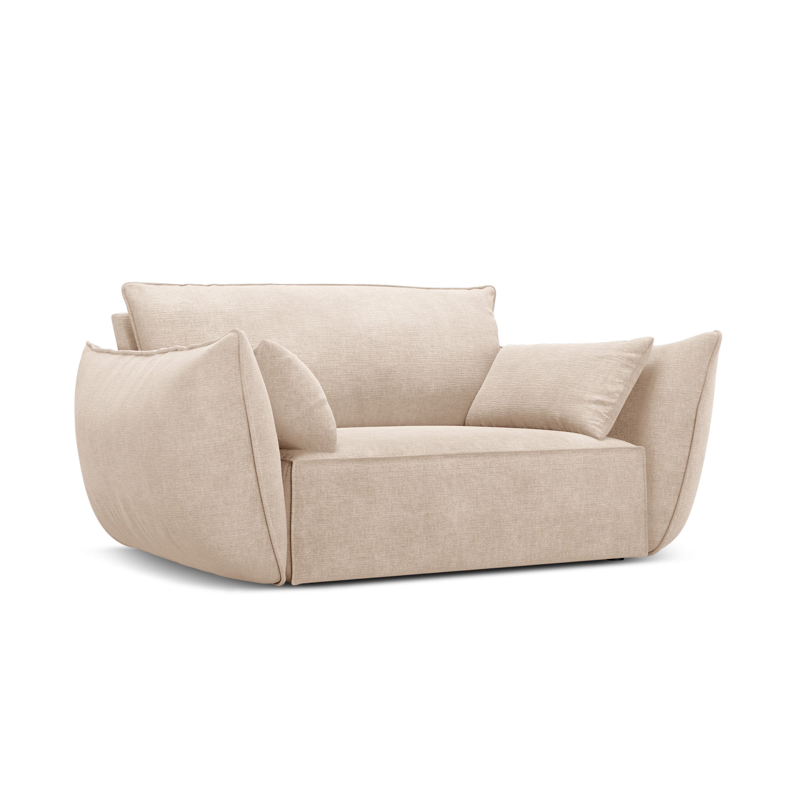 Sessel im Vanda Beige Szenil Stoff