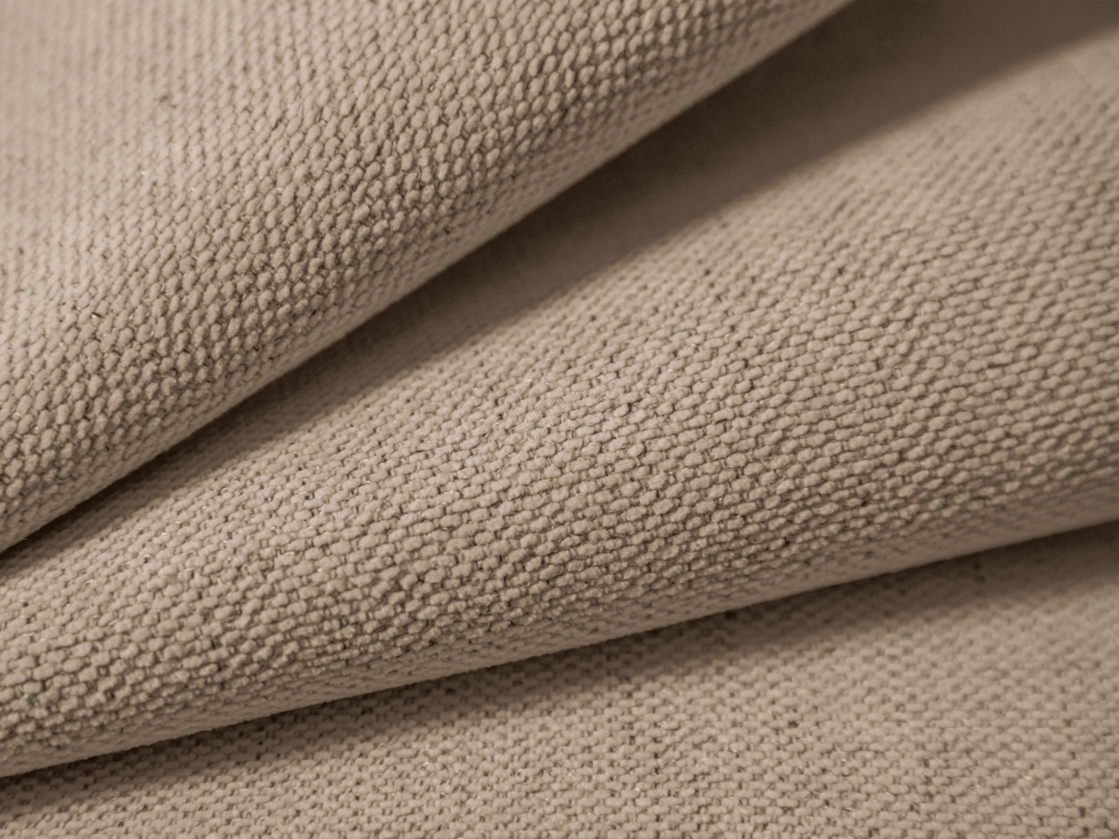 3-sitziger linksseitiger Ecksofa AGAVE beige Chenille