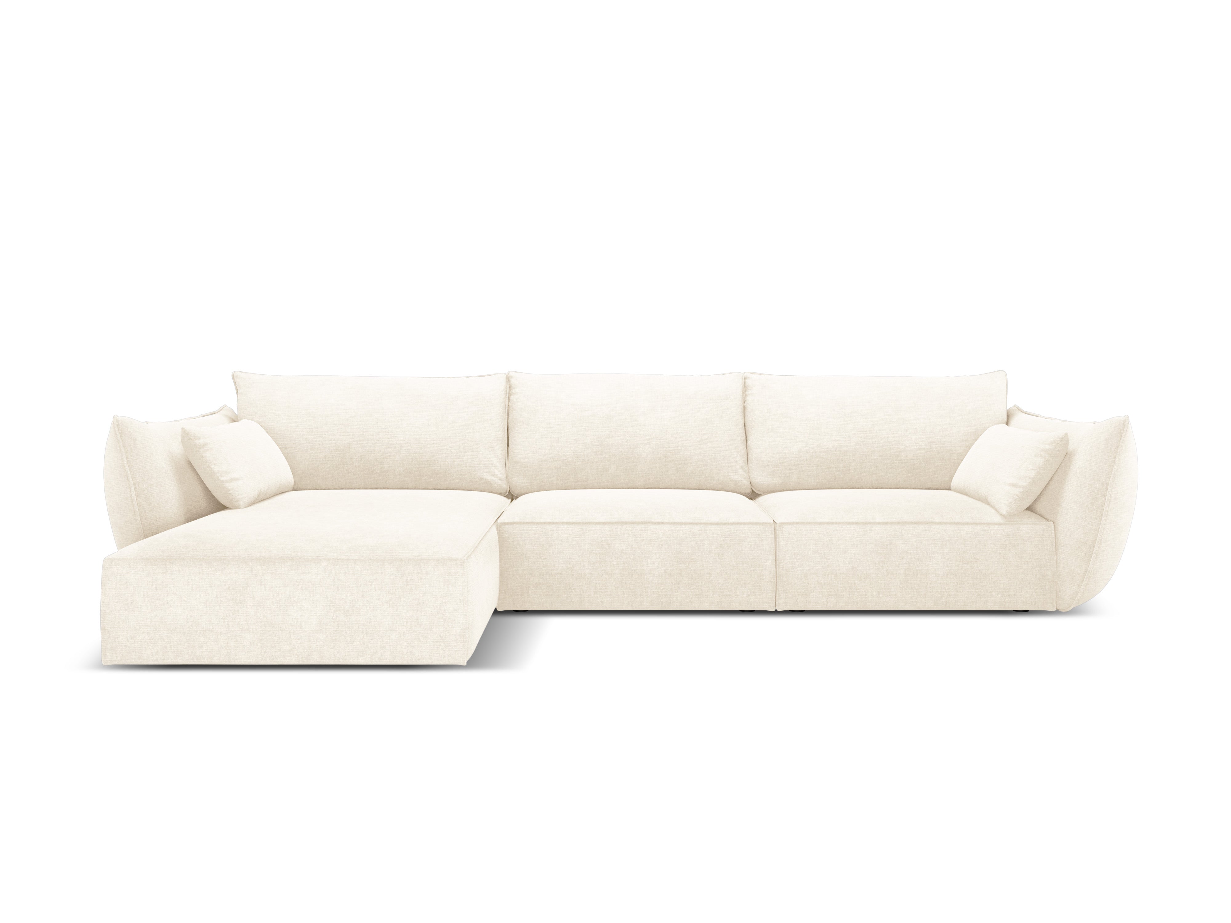 Eine Ecke im Szenil Stoff links 4-Personen-leichte Beige Vanda