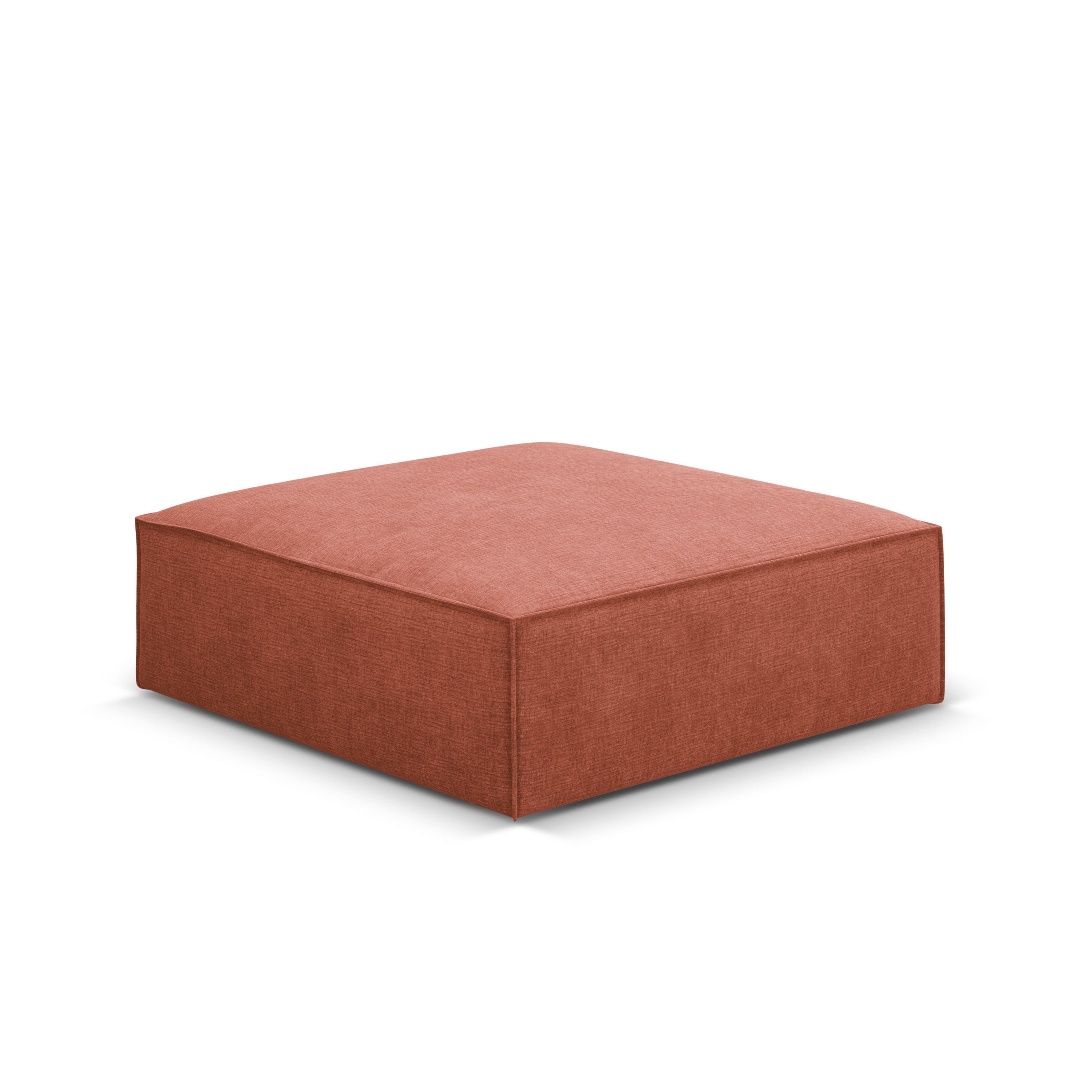 Pouf im Szenil Stoff von Vanda Terracott