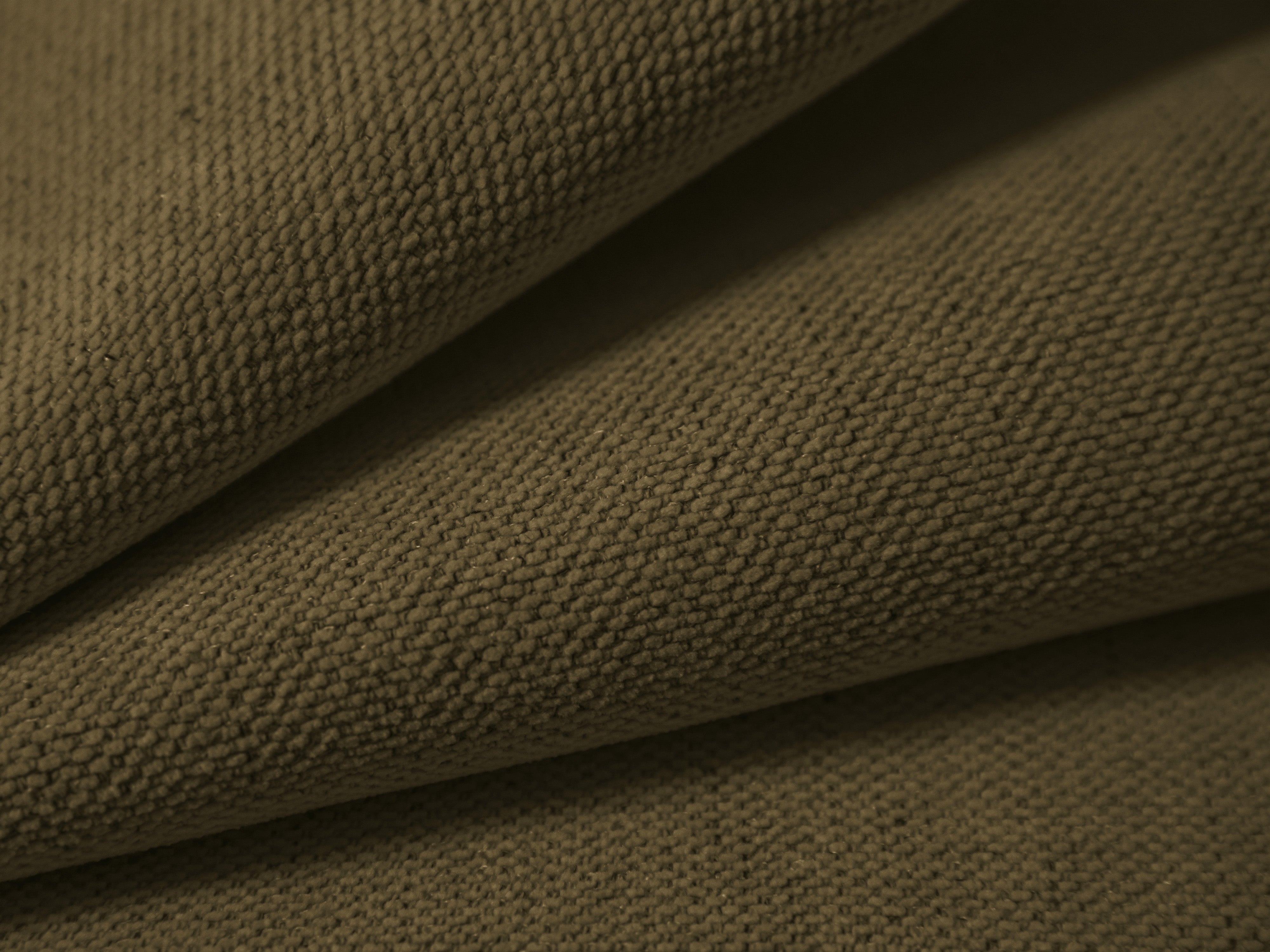 3-seater right-facing corner sofa AGAVE green chenille