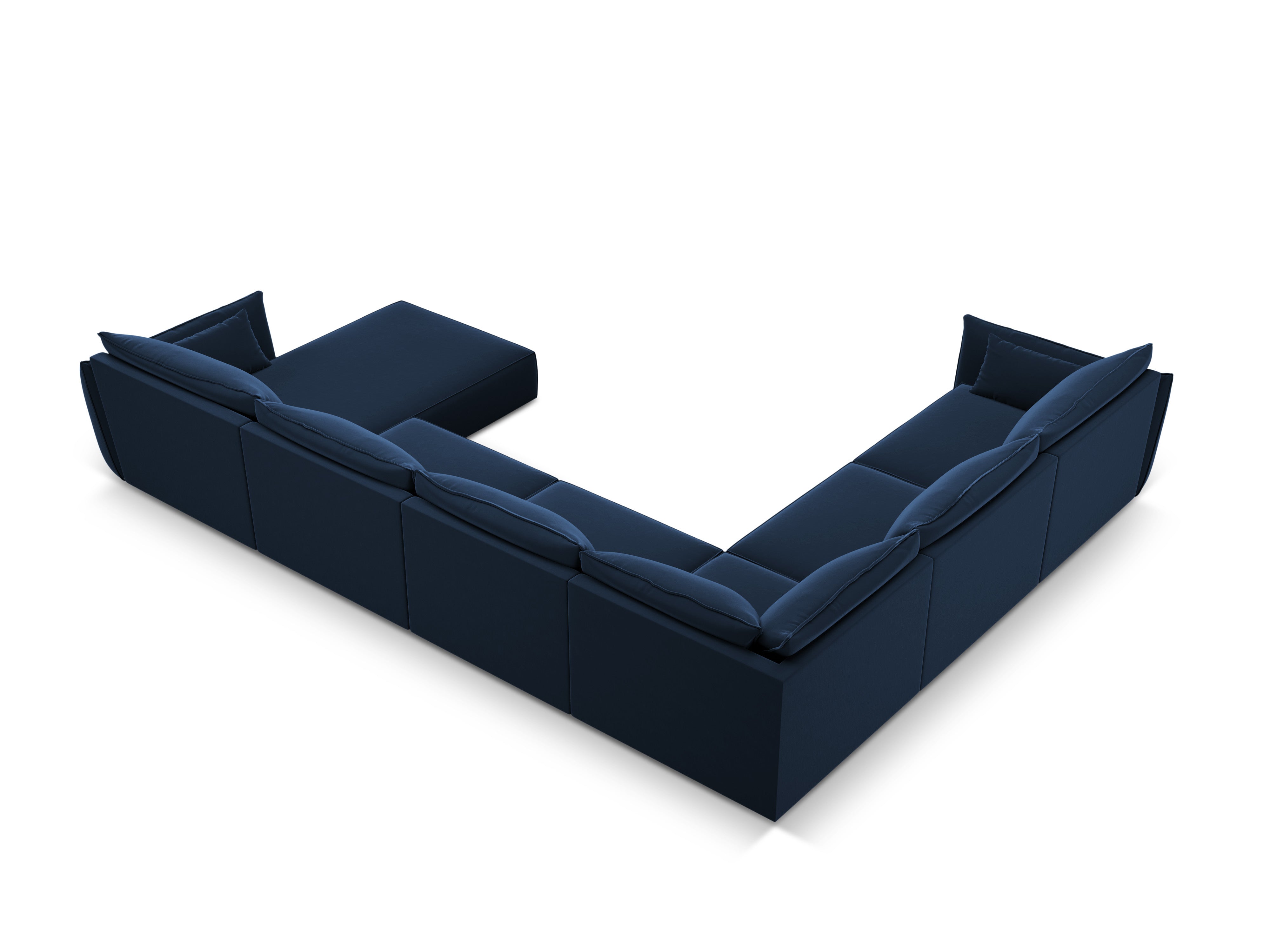 Vanda Marine Blue Velvet Panorama -Ecke