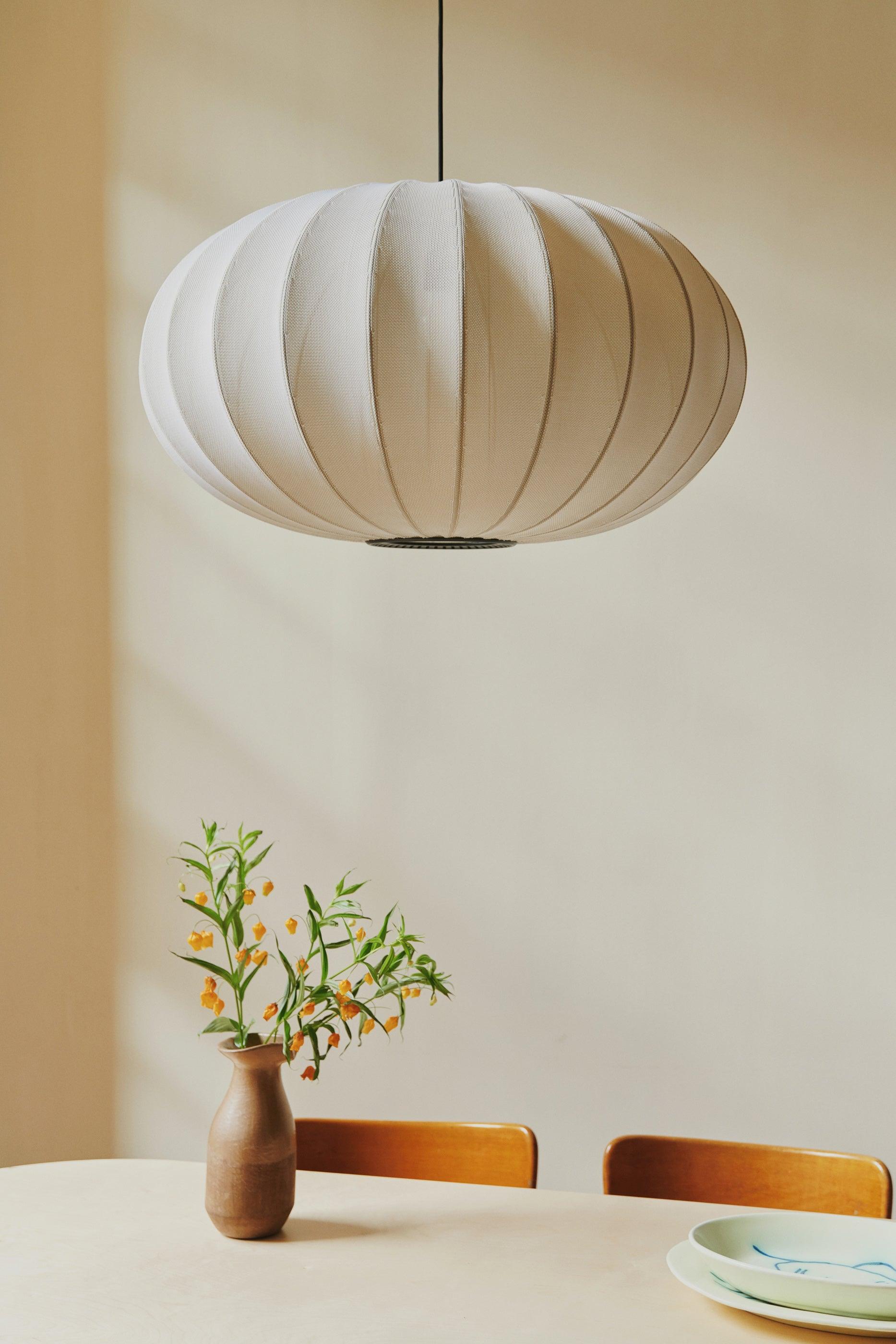 Oval rosa strickzit