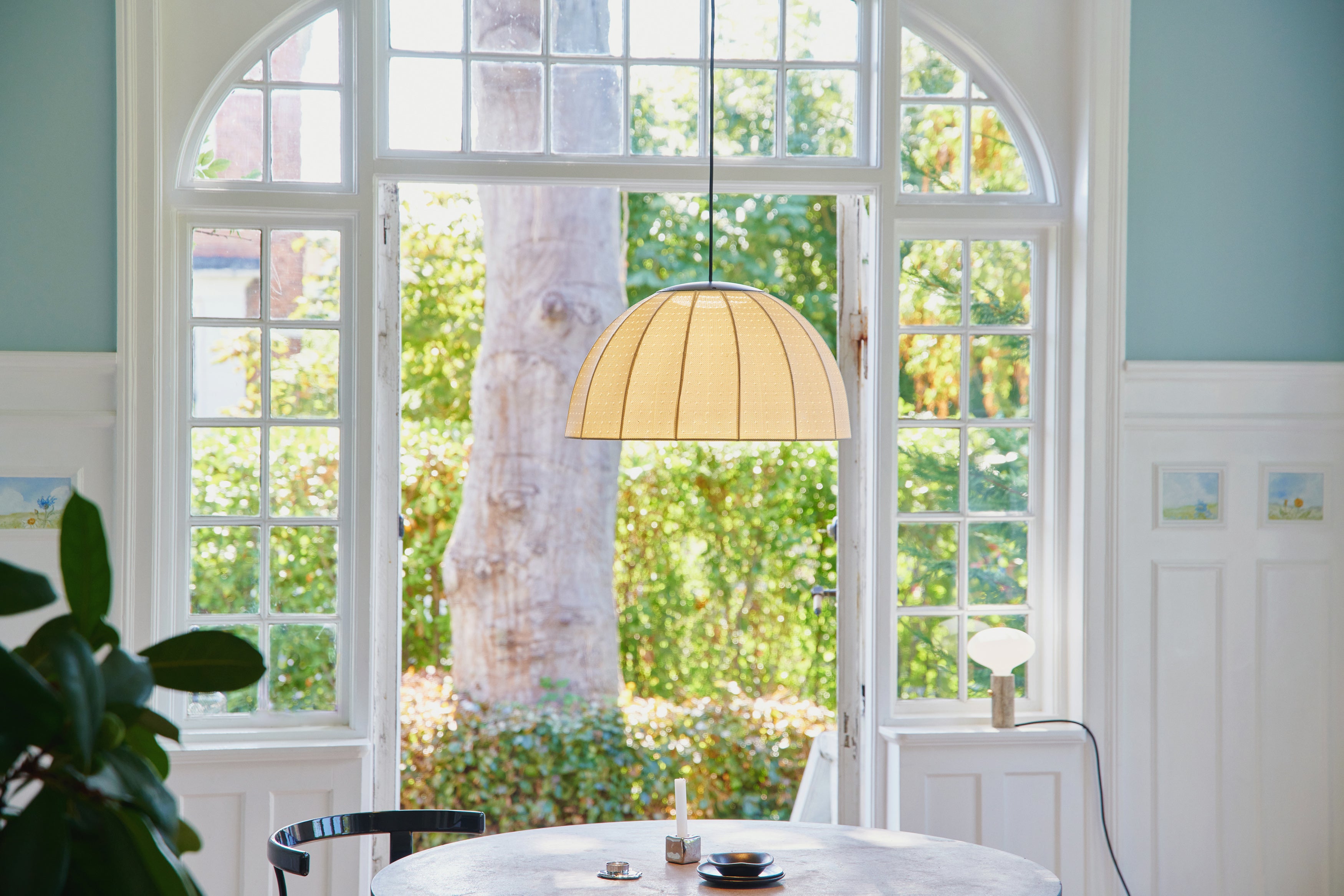 Pendelleuchte MOLLIS gebrochenes Weiß