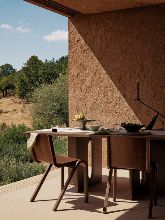 Kerzenhalter INTERCONNECT brüniertes Messing